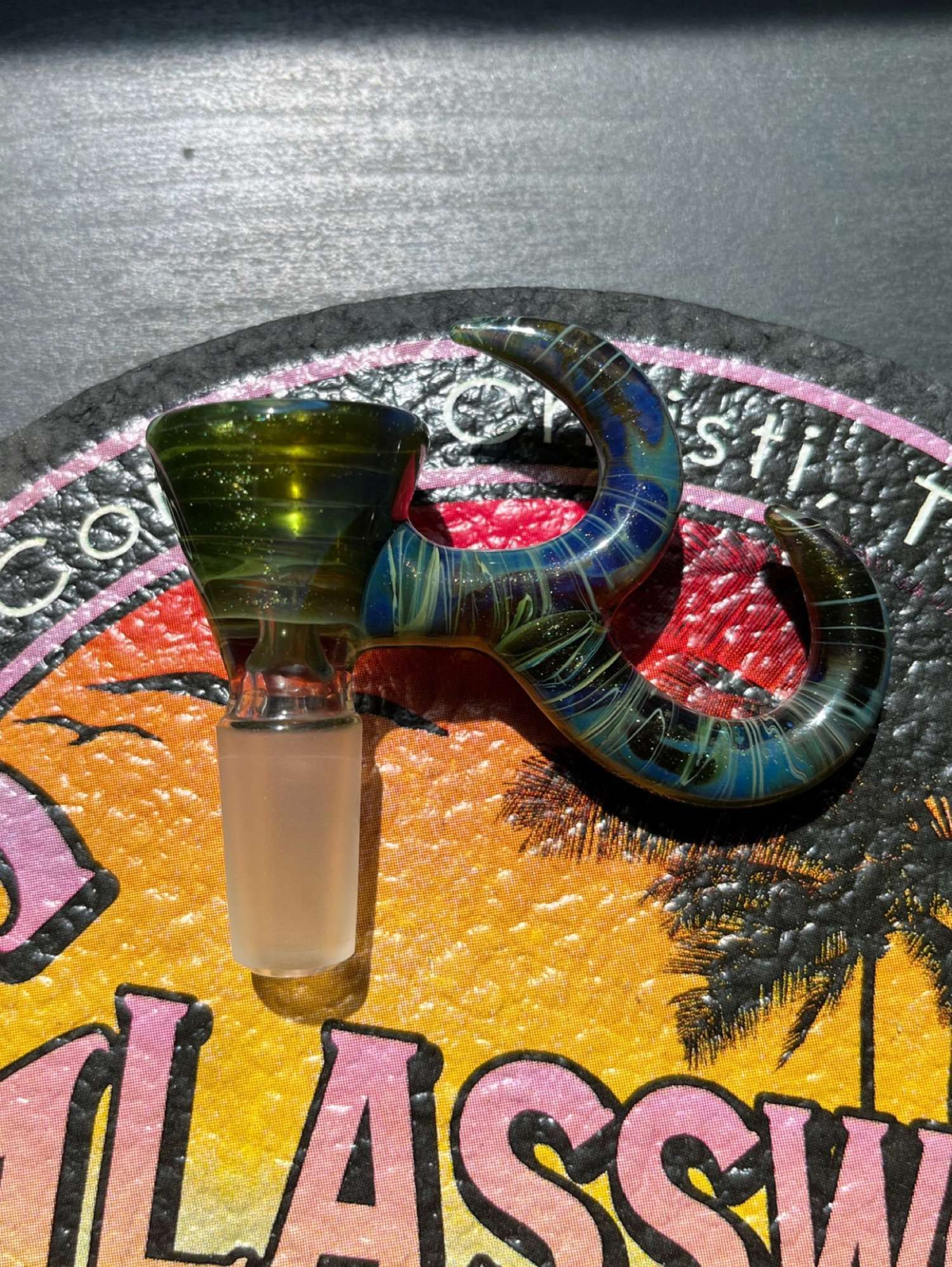 Preview pic of Gump Glass Mystery Adventurine 14mm 