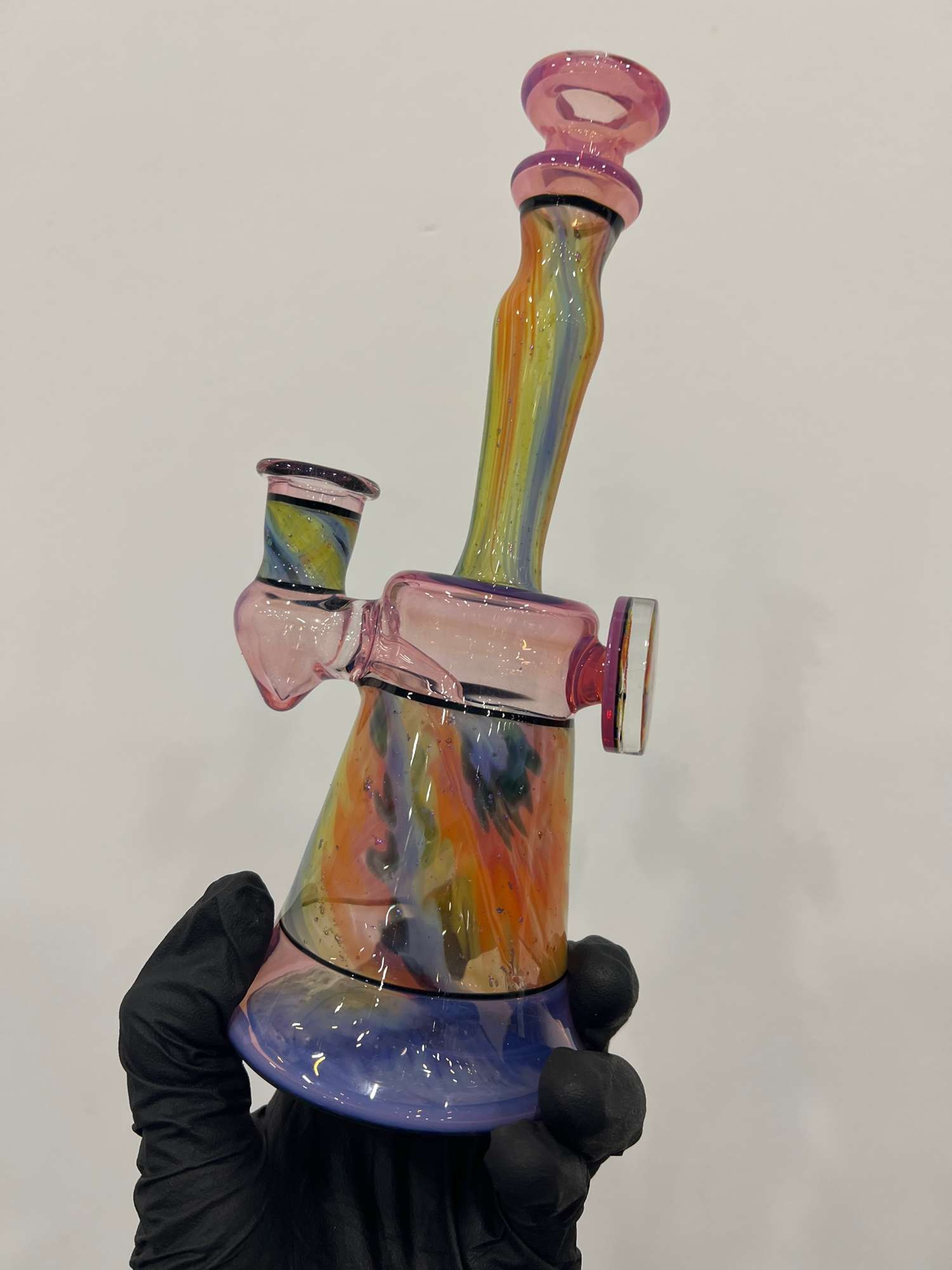 Windstar Glass | Tie Dye Mushroom image 0