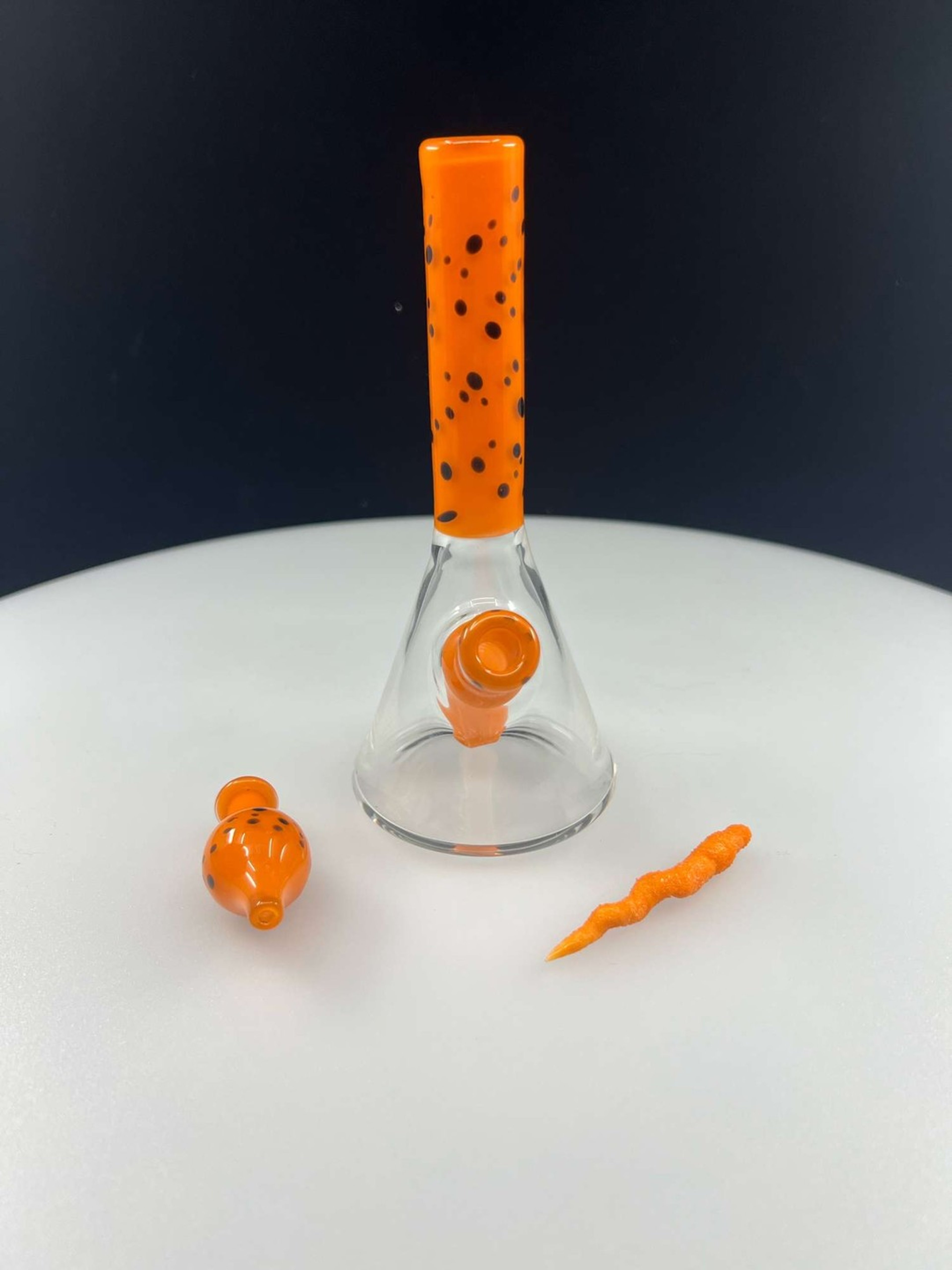 Rude Boy Glass Chester Cheeto Beaker Rig image 0