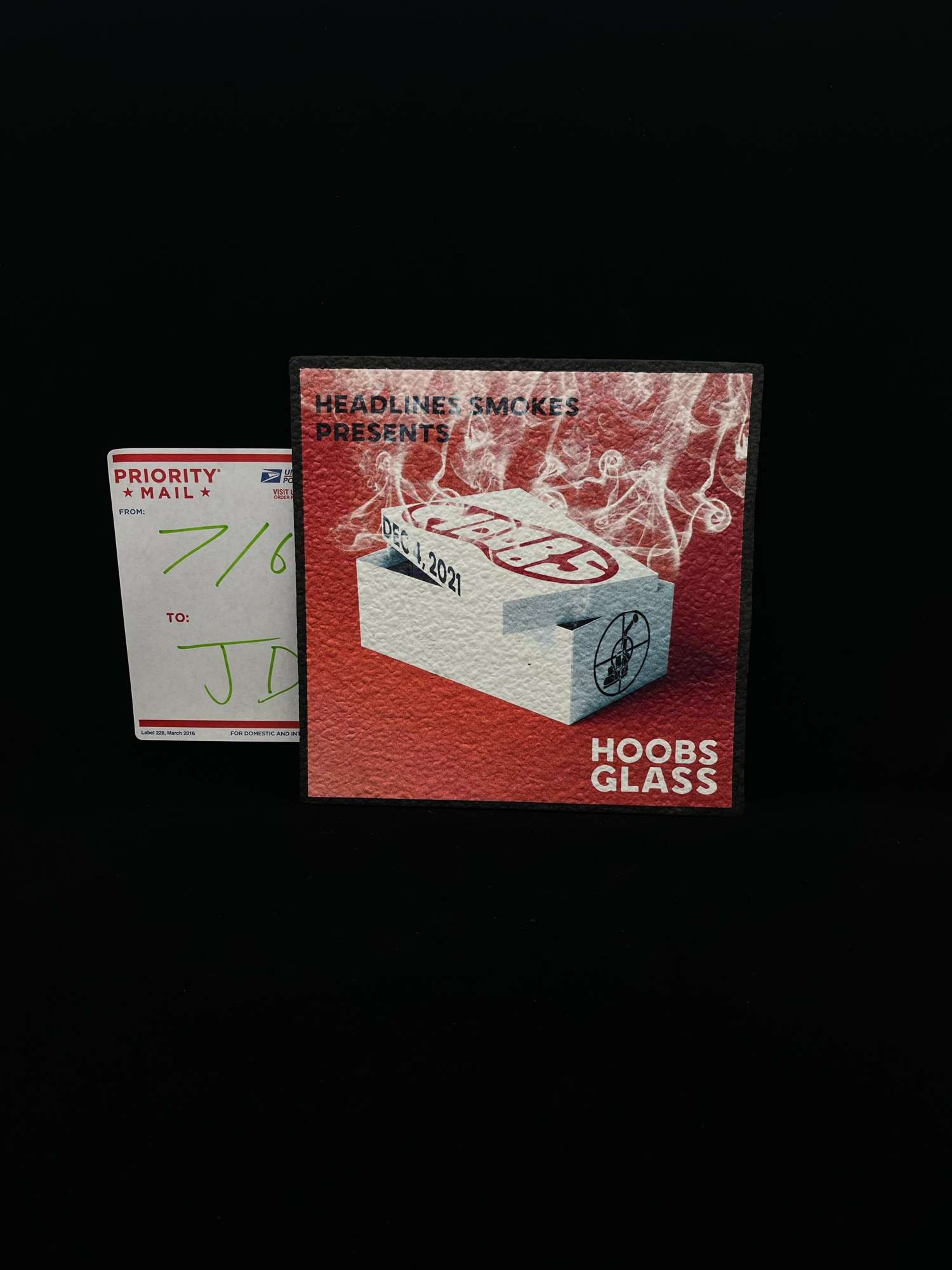 Hoobs Glass 8” x 8” Show Moodmat image 0