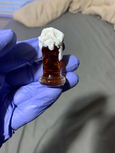 Preview pic of Beer Mug Pendant by seebassglass