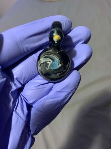 Preview pic of 2022 Mako Glass Spiral Pendy 