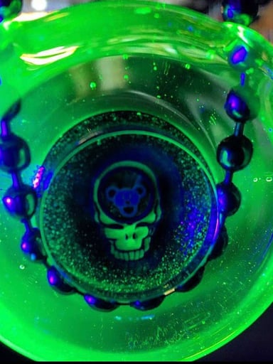 Preview pic of Karl 73 hollow disk grateful dead pendy