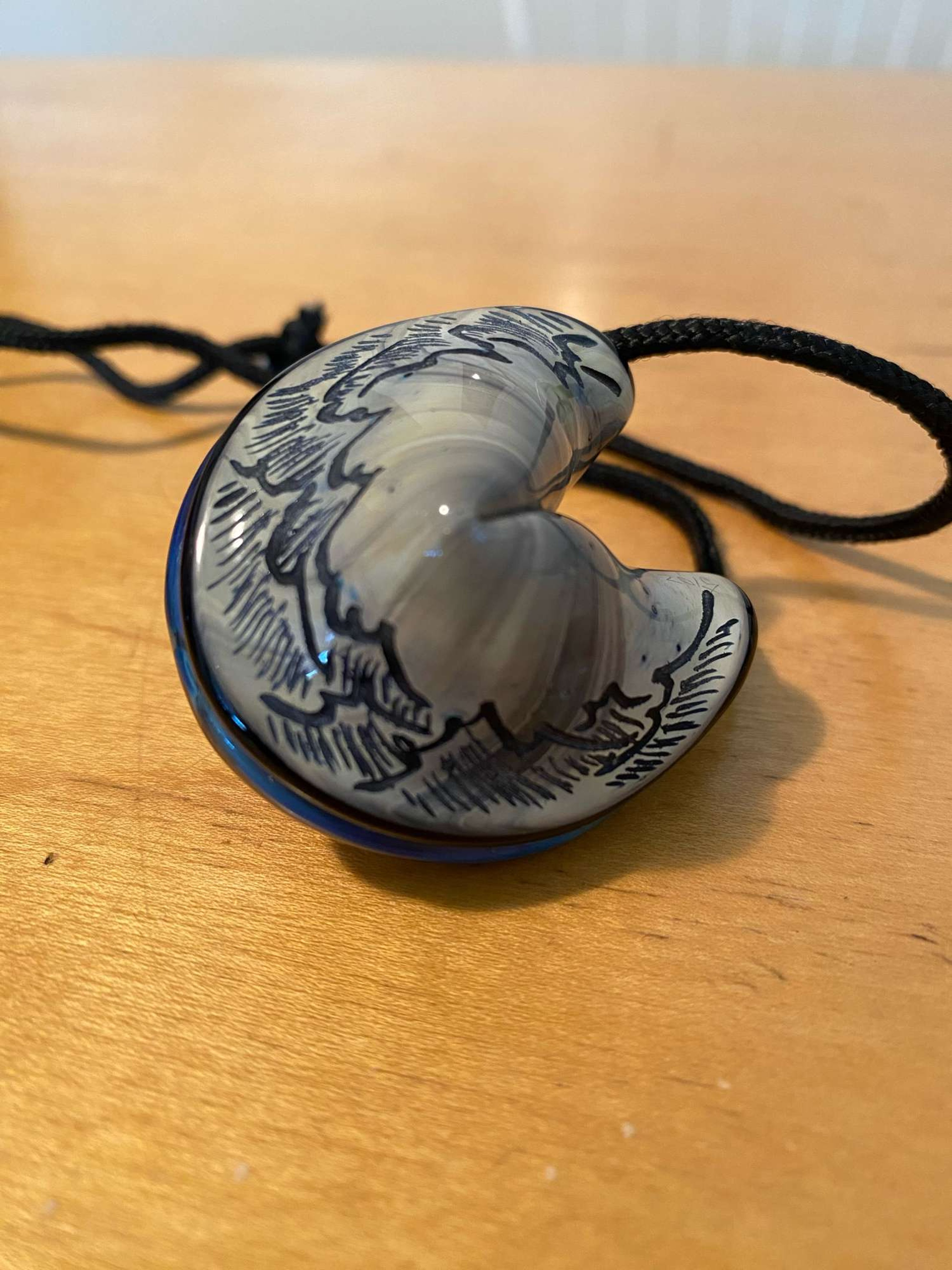 Rye X Dux Fortune Cookie Pendant image 0