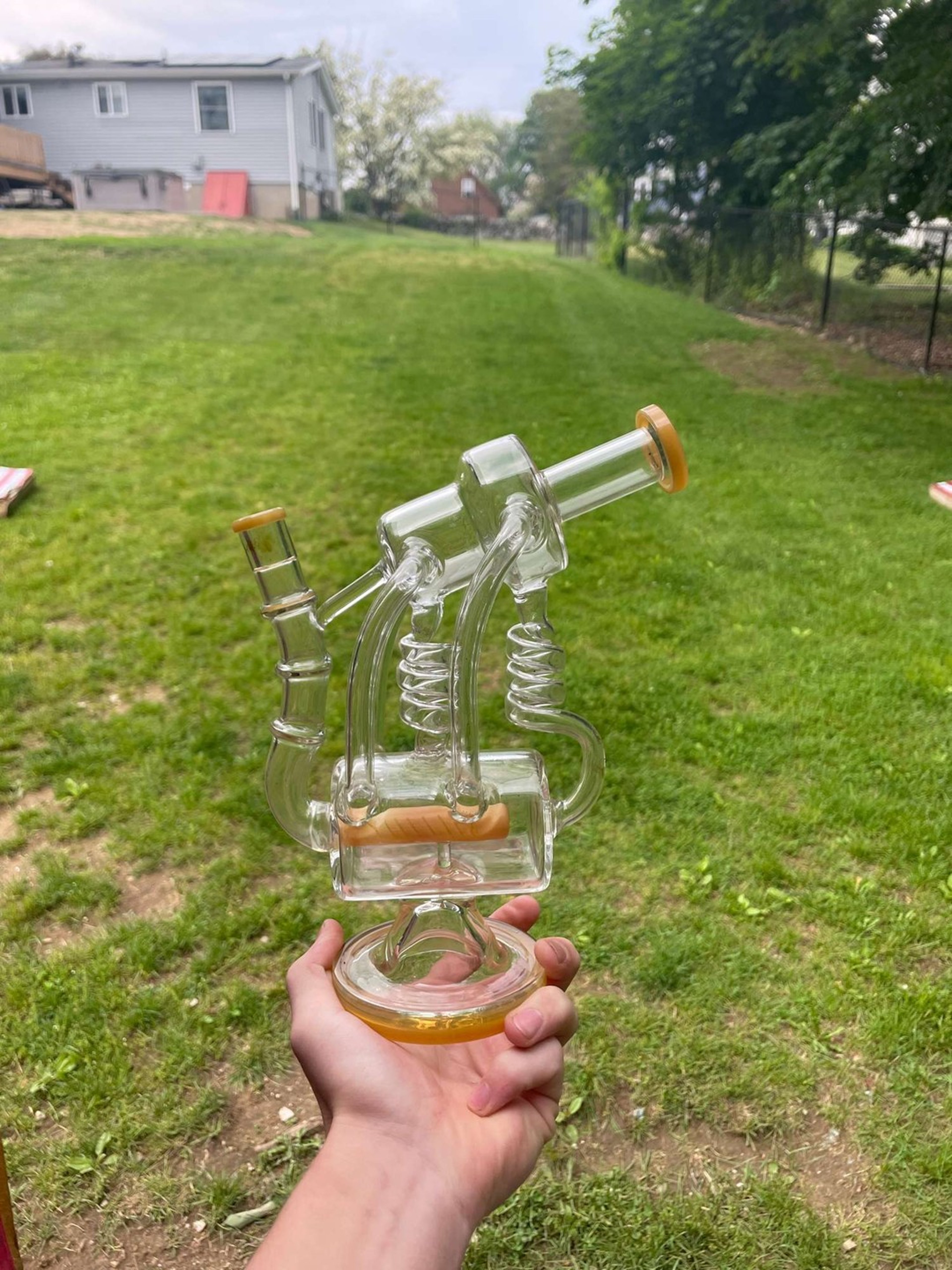 Preview pic of Yellow In-line recycler 