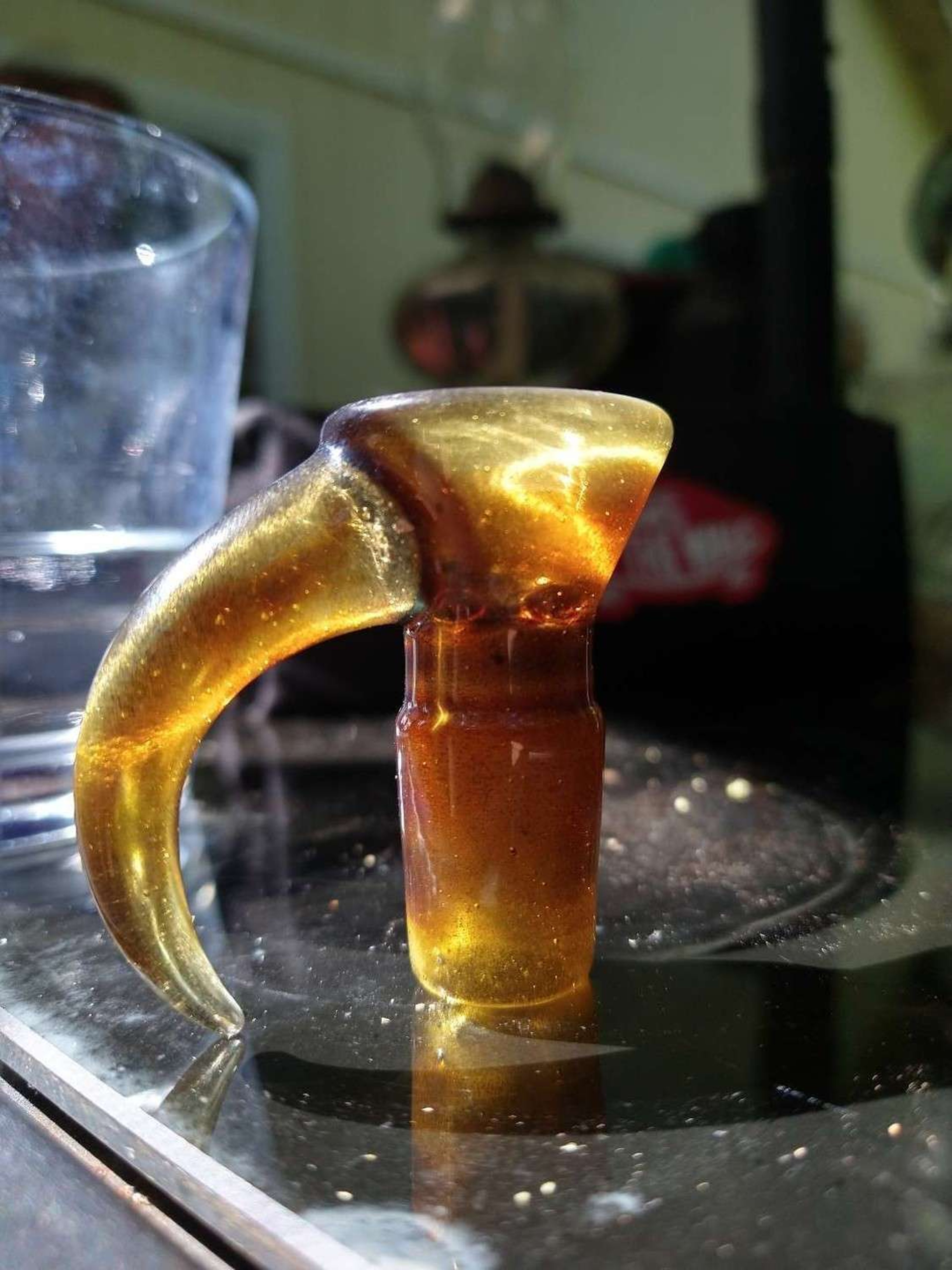 Grease Stain x White Satin @welchglass image 0