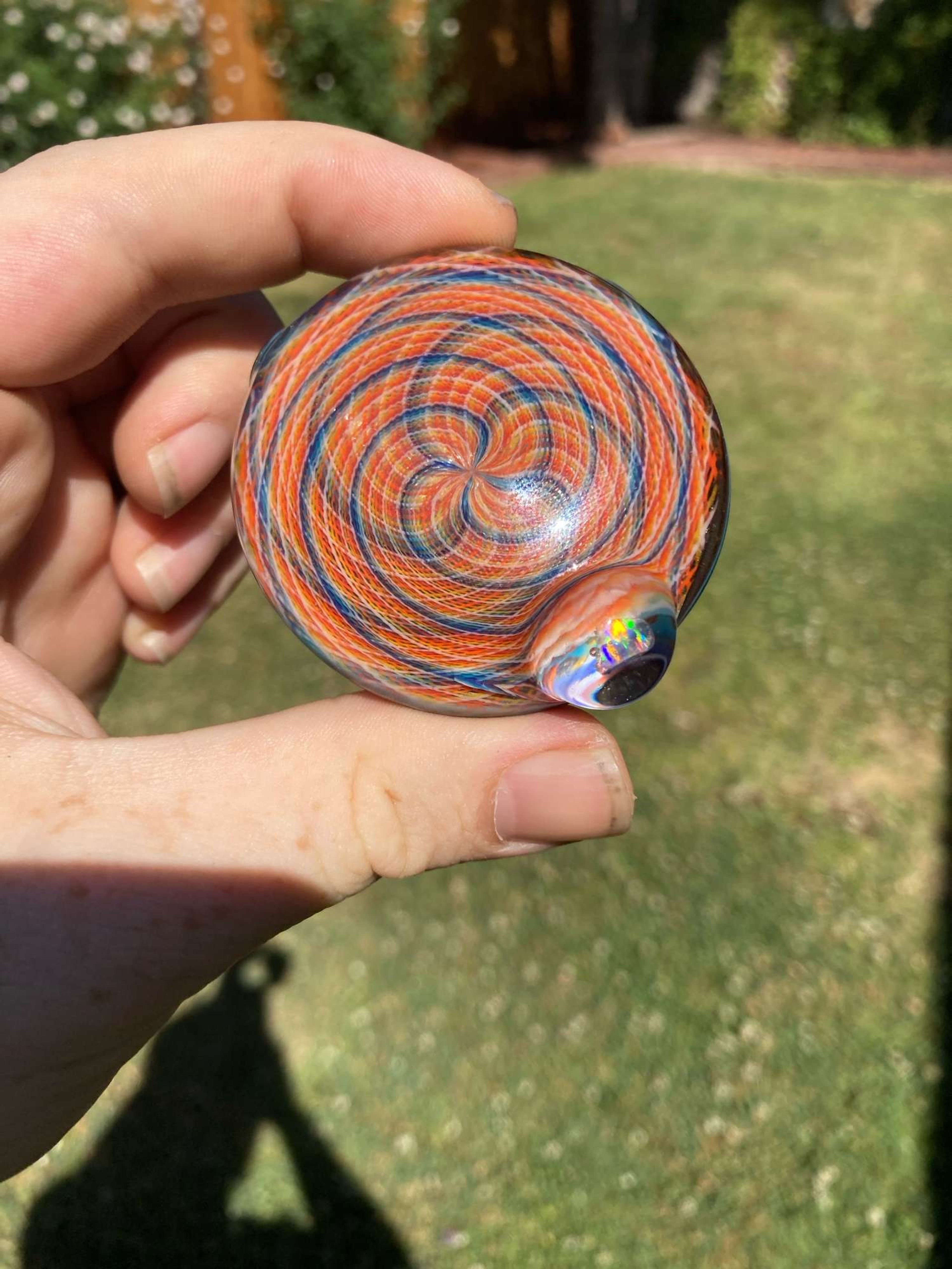 Preview pic of Samson glass retticello pendant 