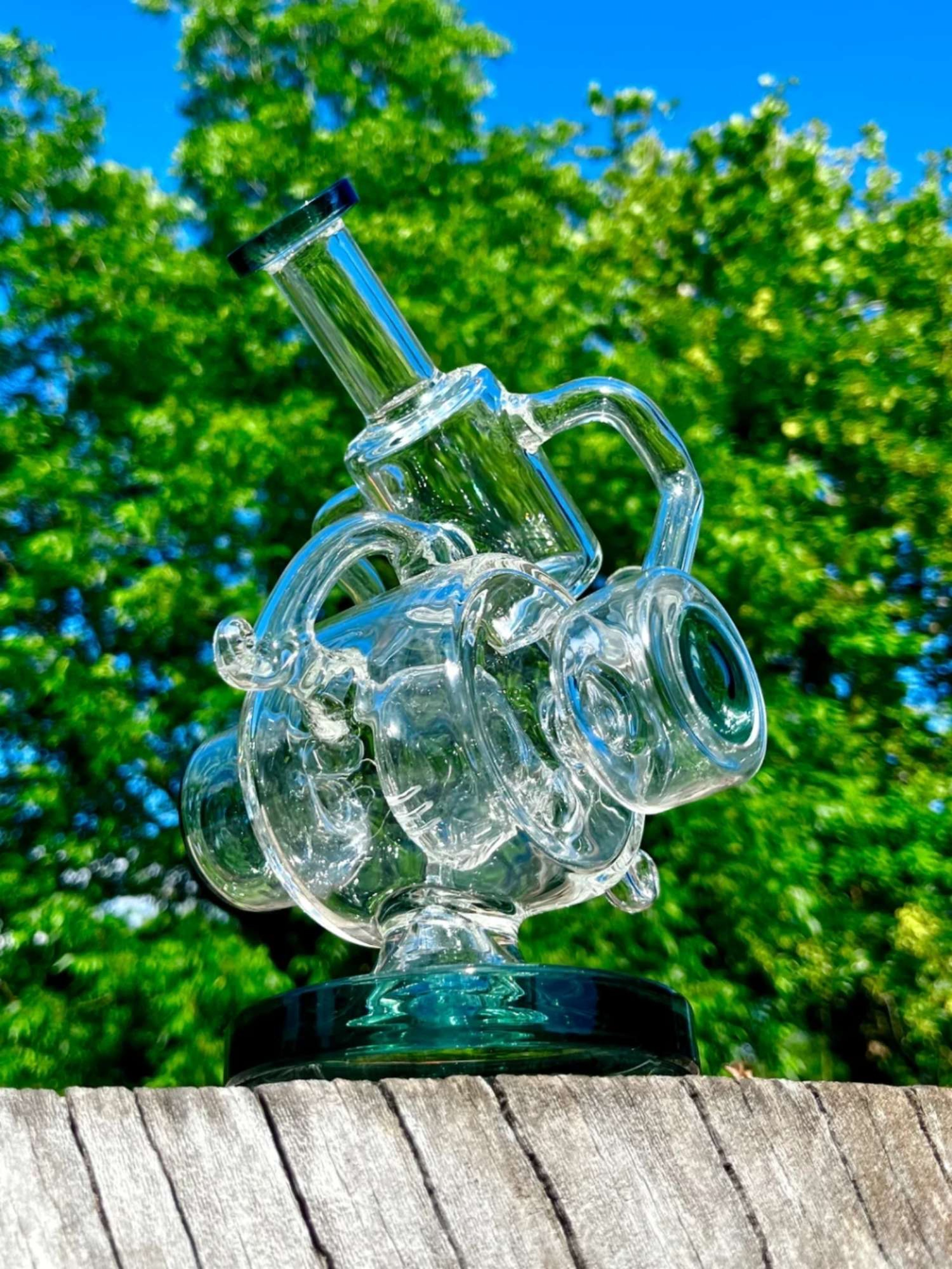 Teardrop Tusk Recycler - Figure Of Eight Pipe image 0