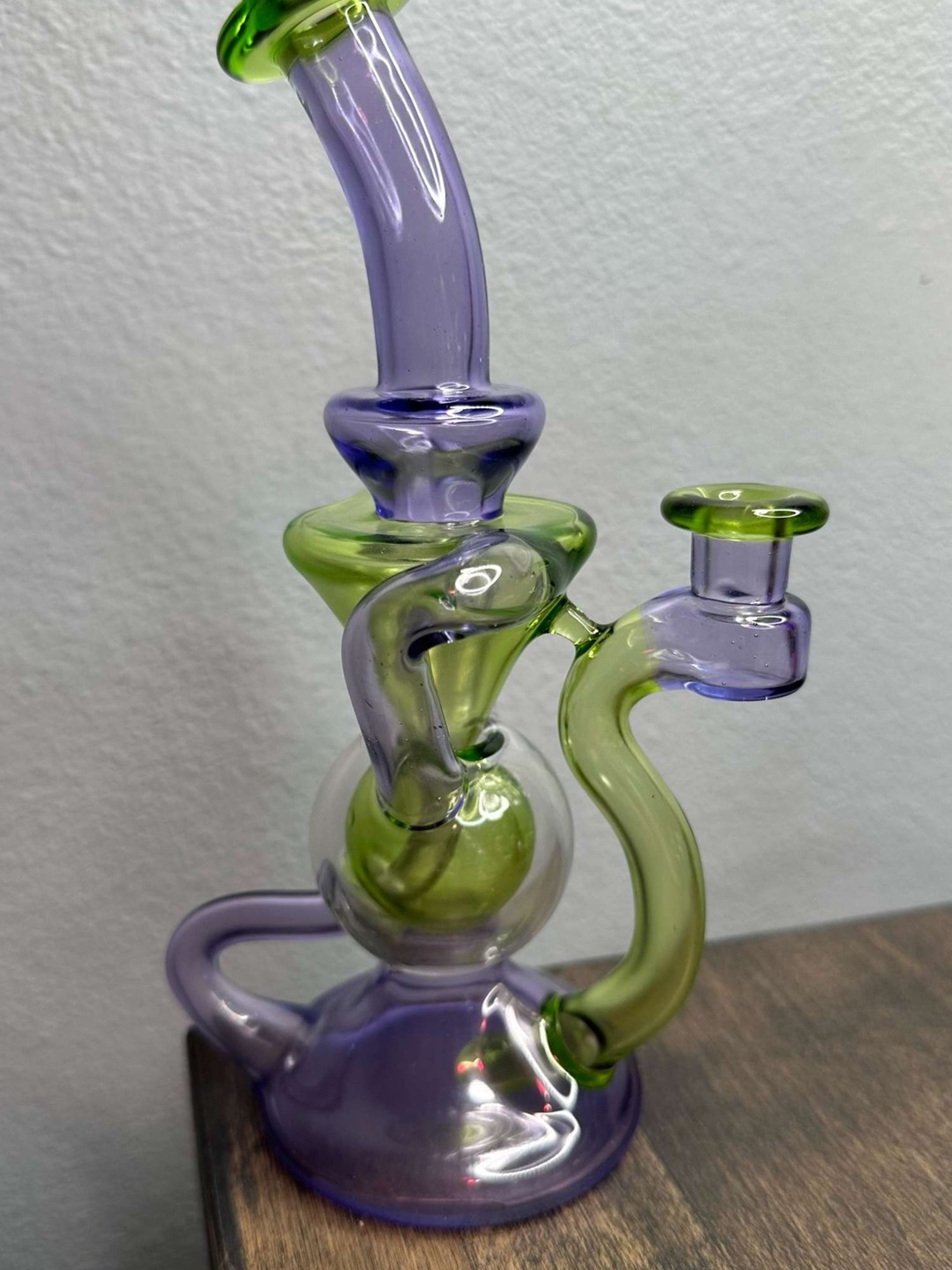 Blew Glass Recycler image 0