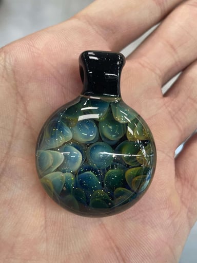 Preview pic of @ConvergenceGlass implosion pendy! 