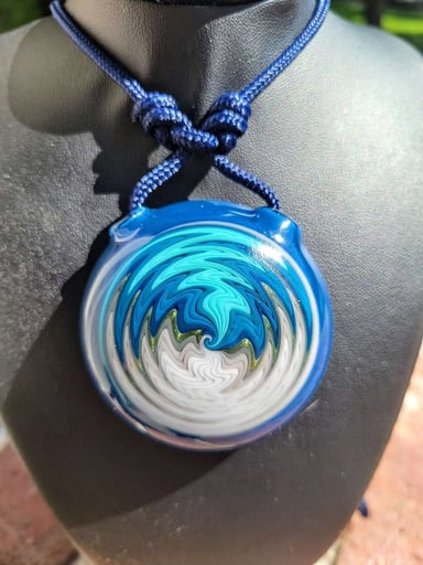 Preview pic of Wered Glass custom wag pendant.