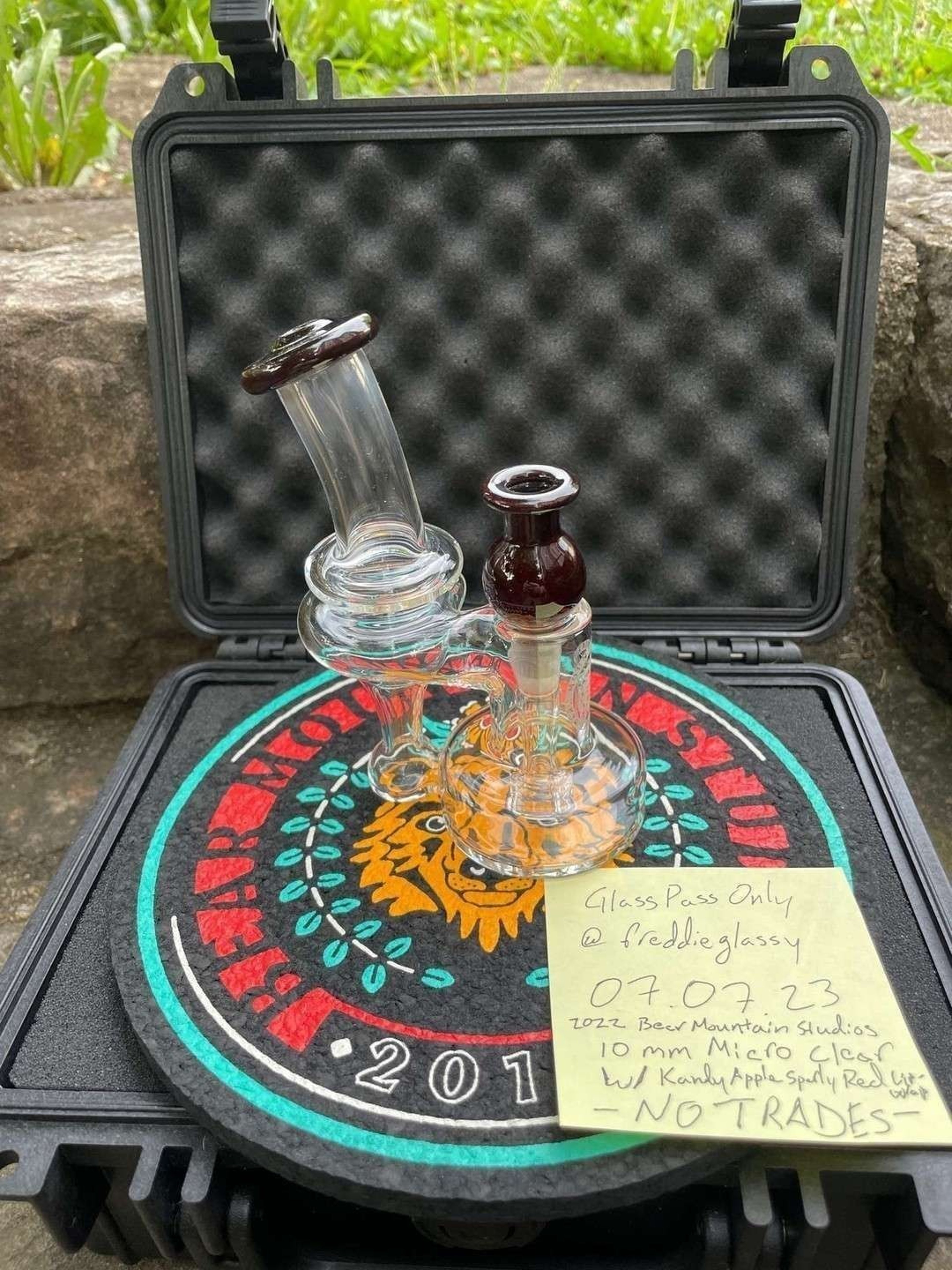 Bear Mountain Studios 2022 Clear 10mm Micro RBR BMS image 0