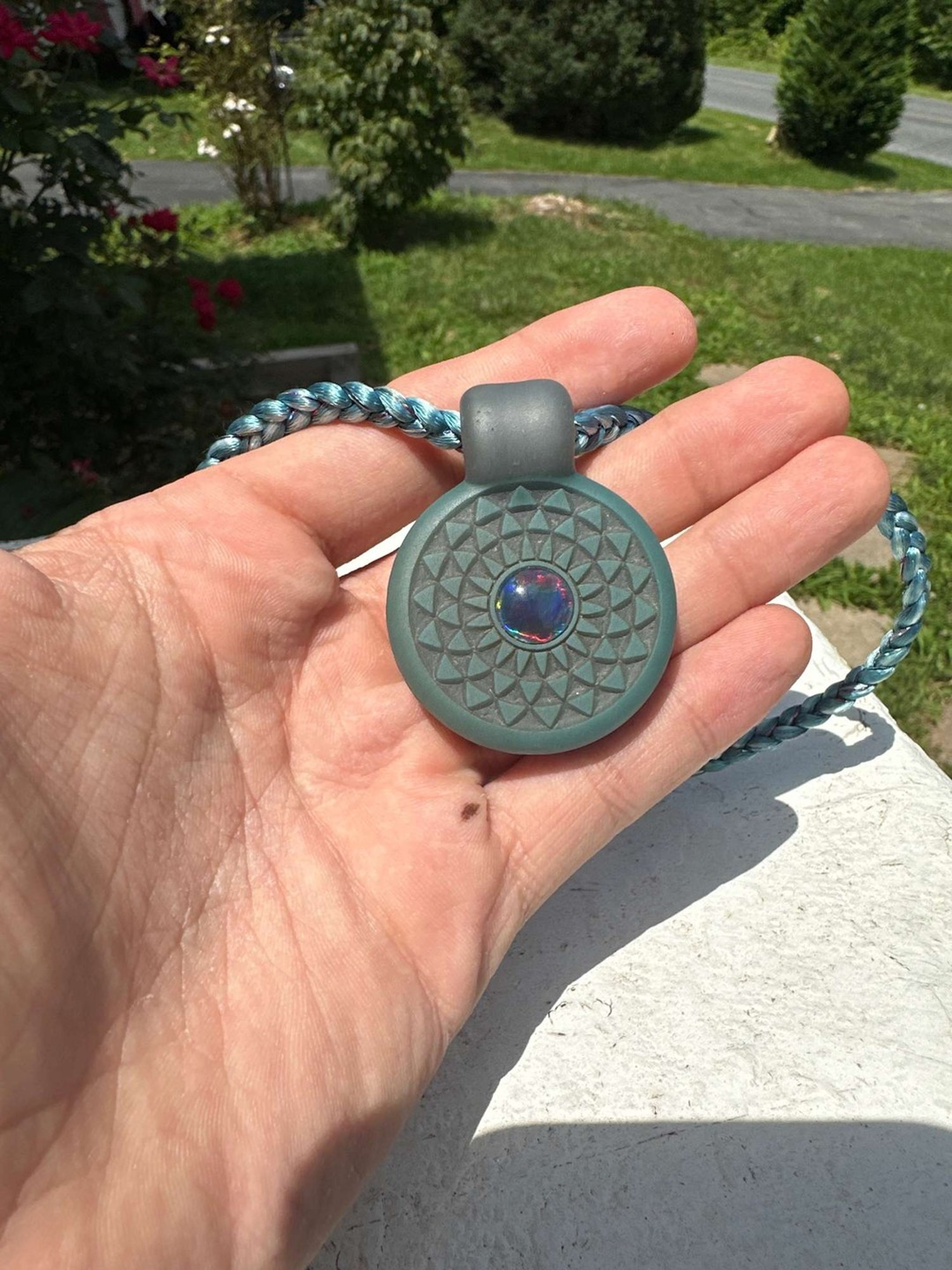 2018 Glass Maze Pendant image 0