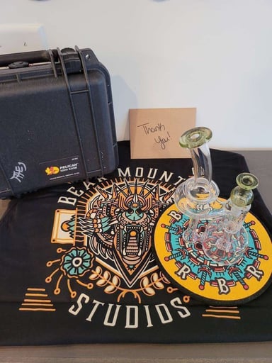 Preview pic of BMS - CLEAR 10MM MINI DD RBR - Bear Mountain Studios