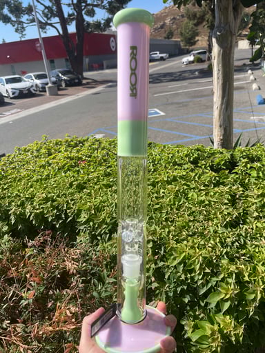 Preview pic of ROOR Tech Mini Fixed 18" 45x5 Straight pink & mint color