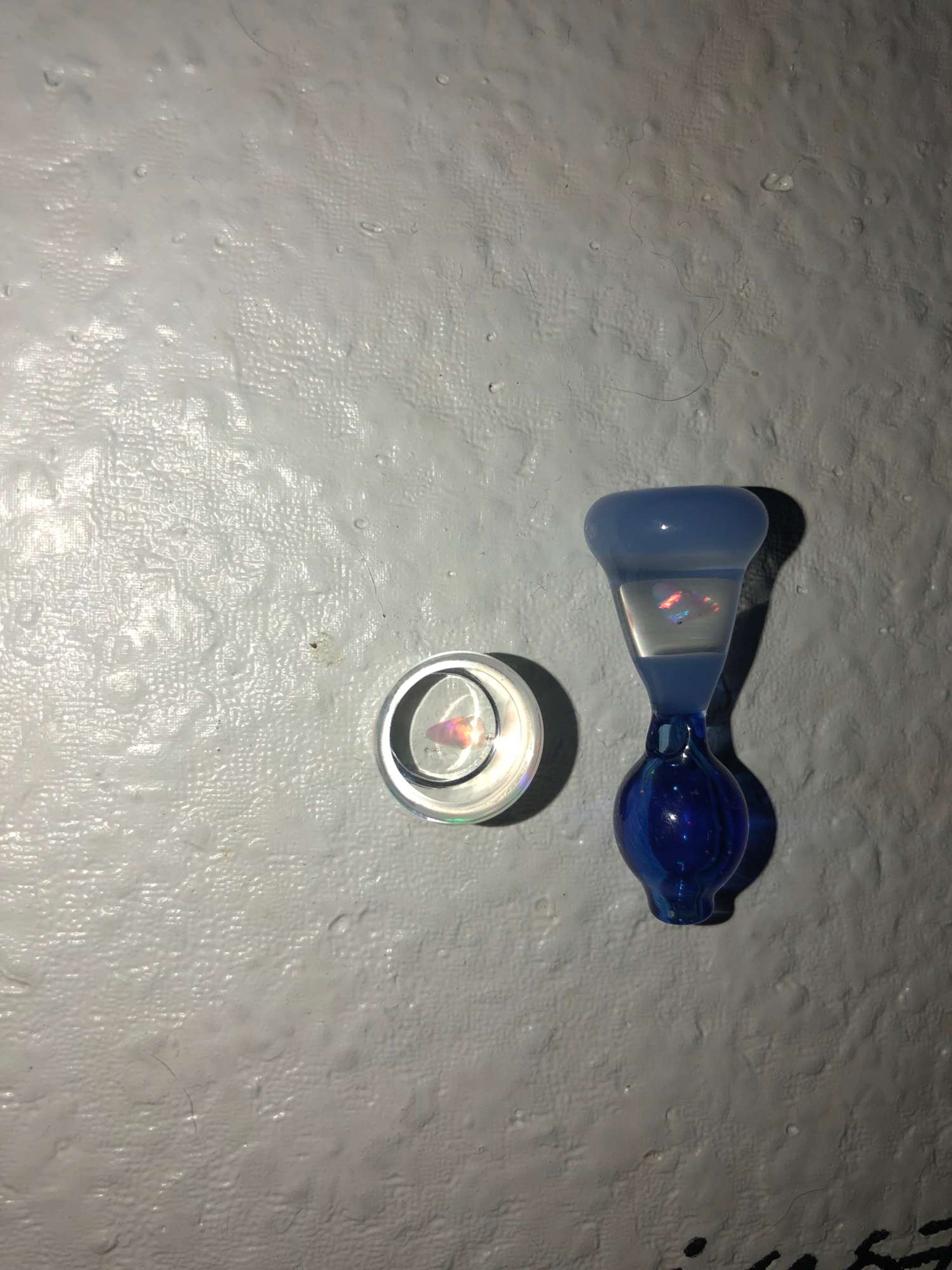 Puffco bubble cap/ replacement cap w opal image 0