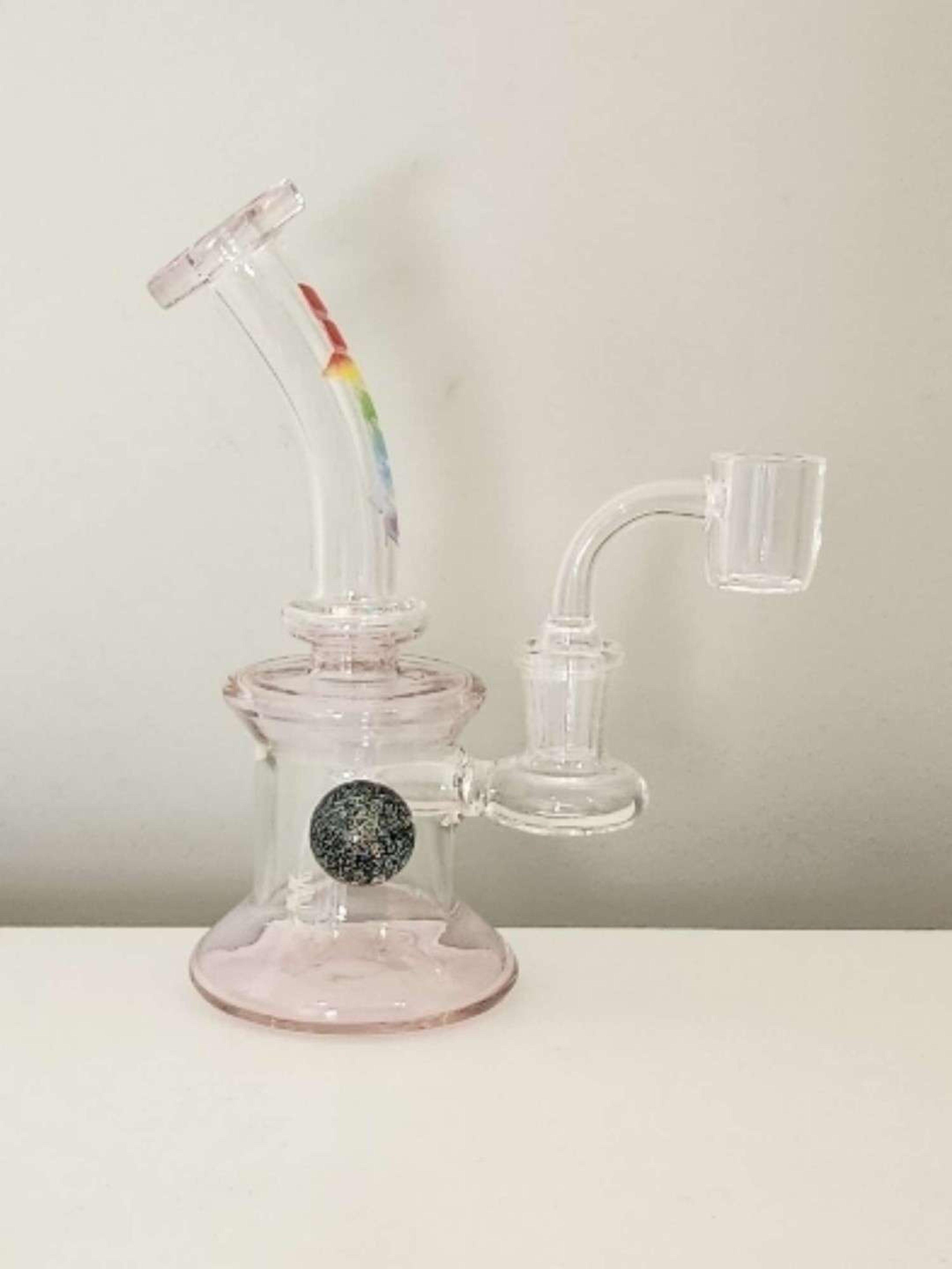 Preview pic of Marble Rig(Pink) + Banger FREE SHIPPING