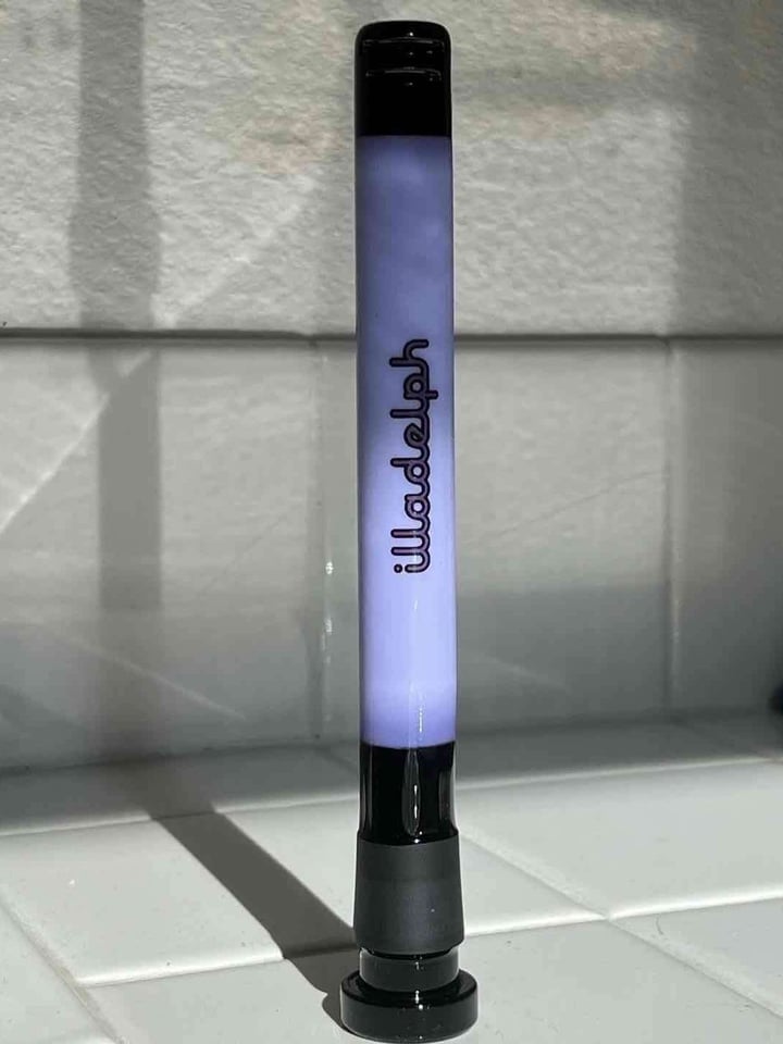 Premium Purple and Black Accented Illadelph x Ludeman Beaker  Image 4