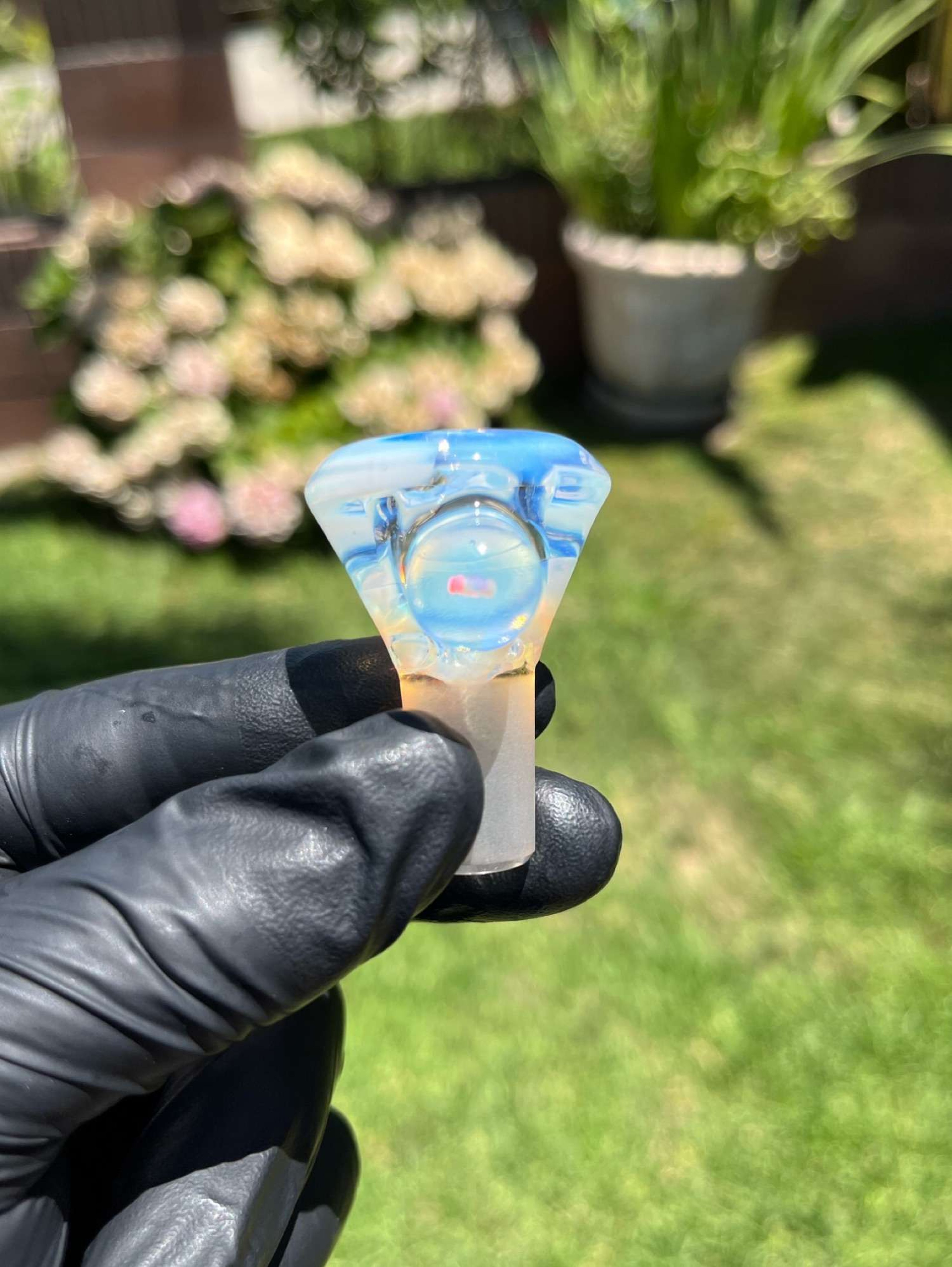 Clear x ghost opal slide image 0