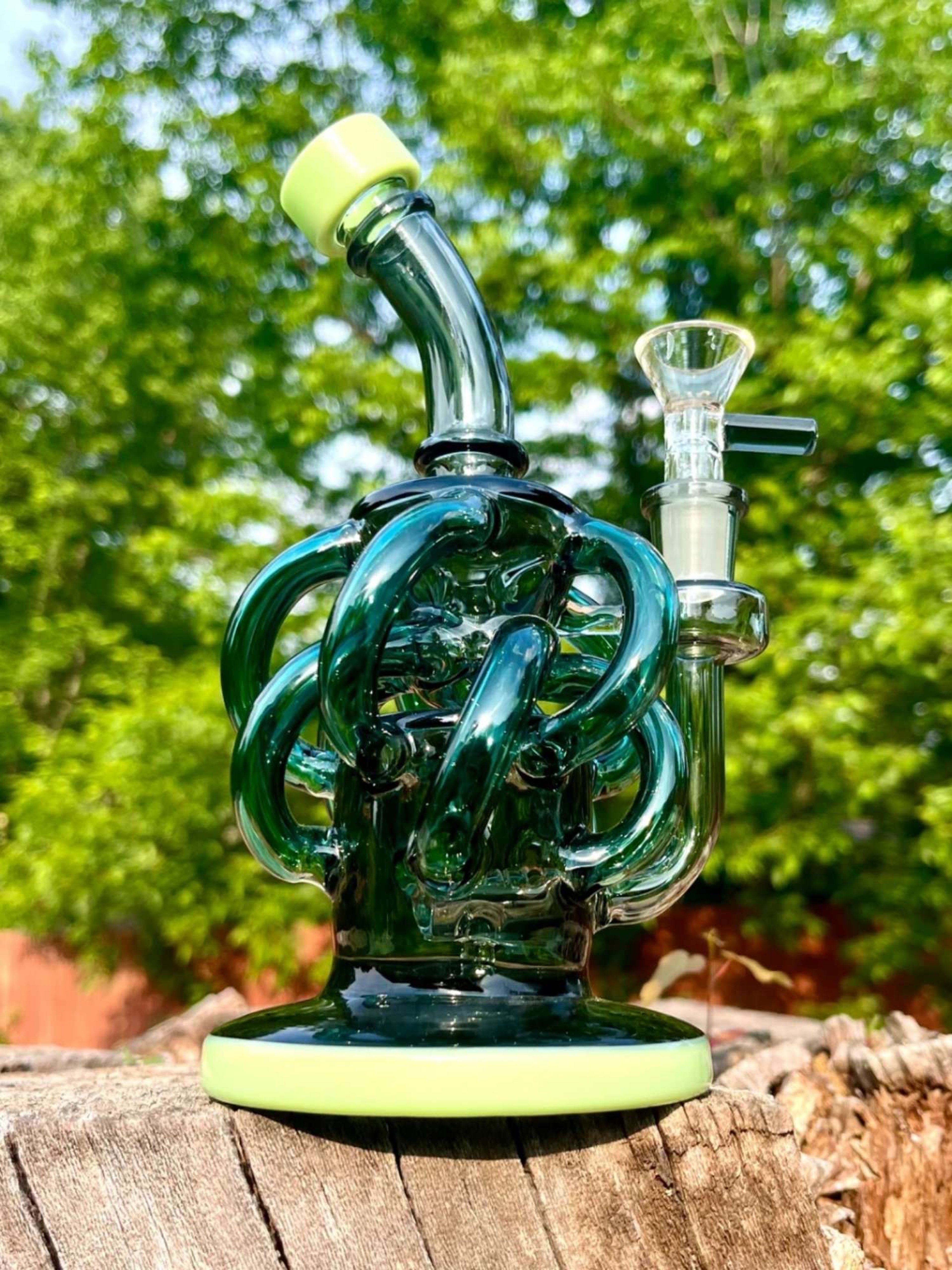 8″ Aleaf Scientific Recycle Rig image 0
