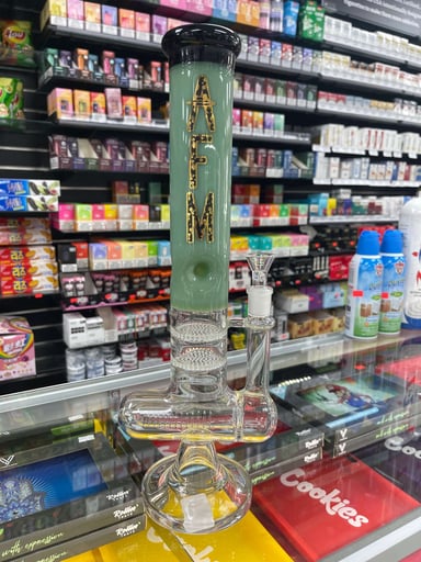 Preview pic of 16” Afm tube with 2 honeycomb percs and an inline perc 