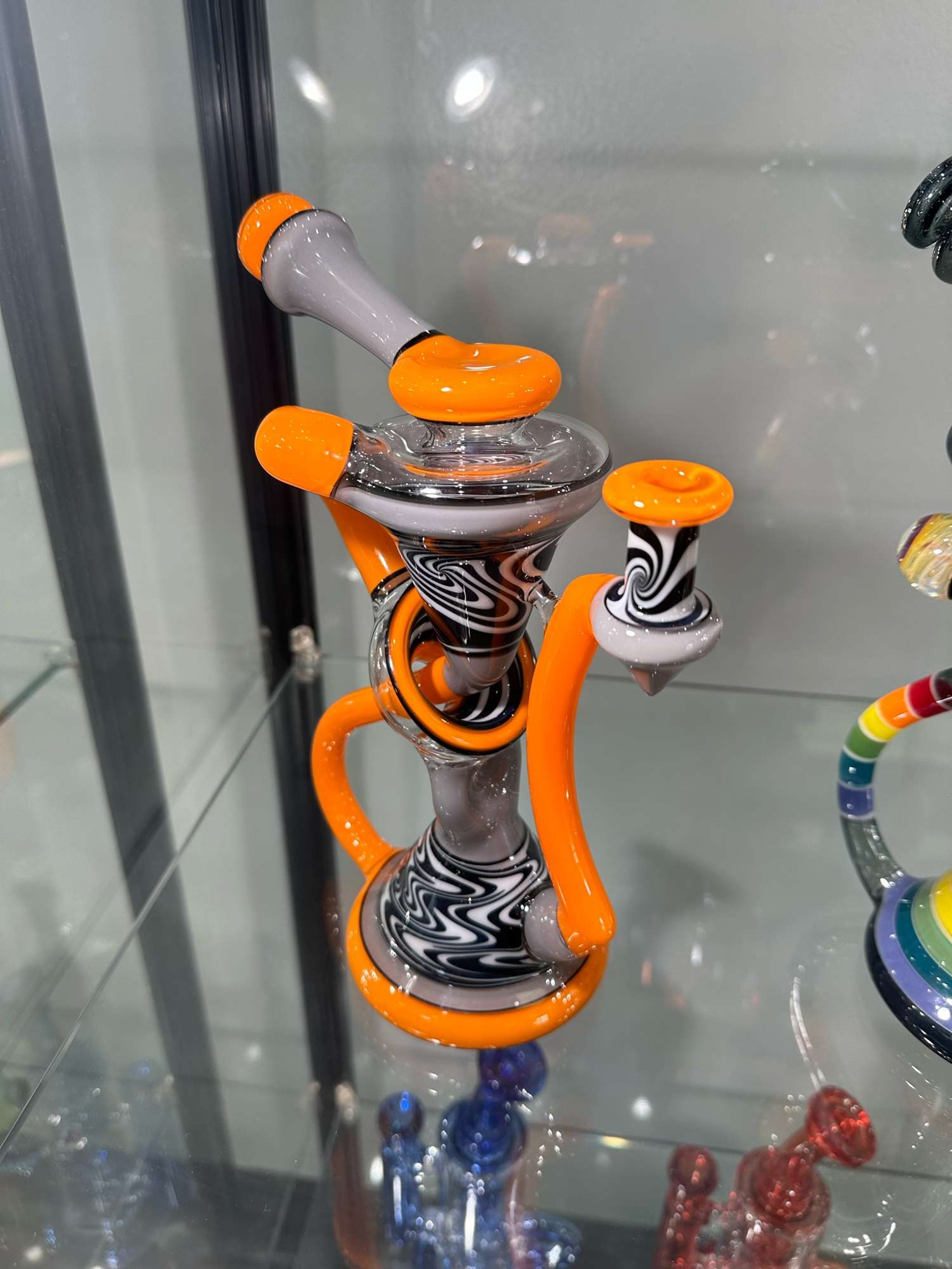 Terry Sharp Orange and Black Recycler image 0