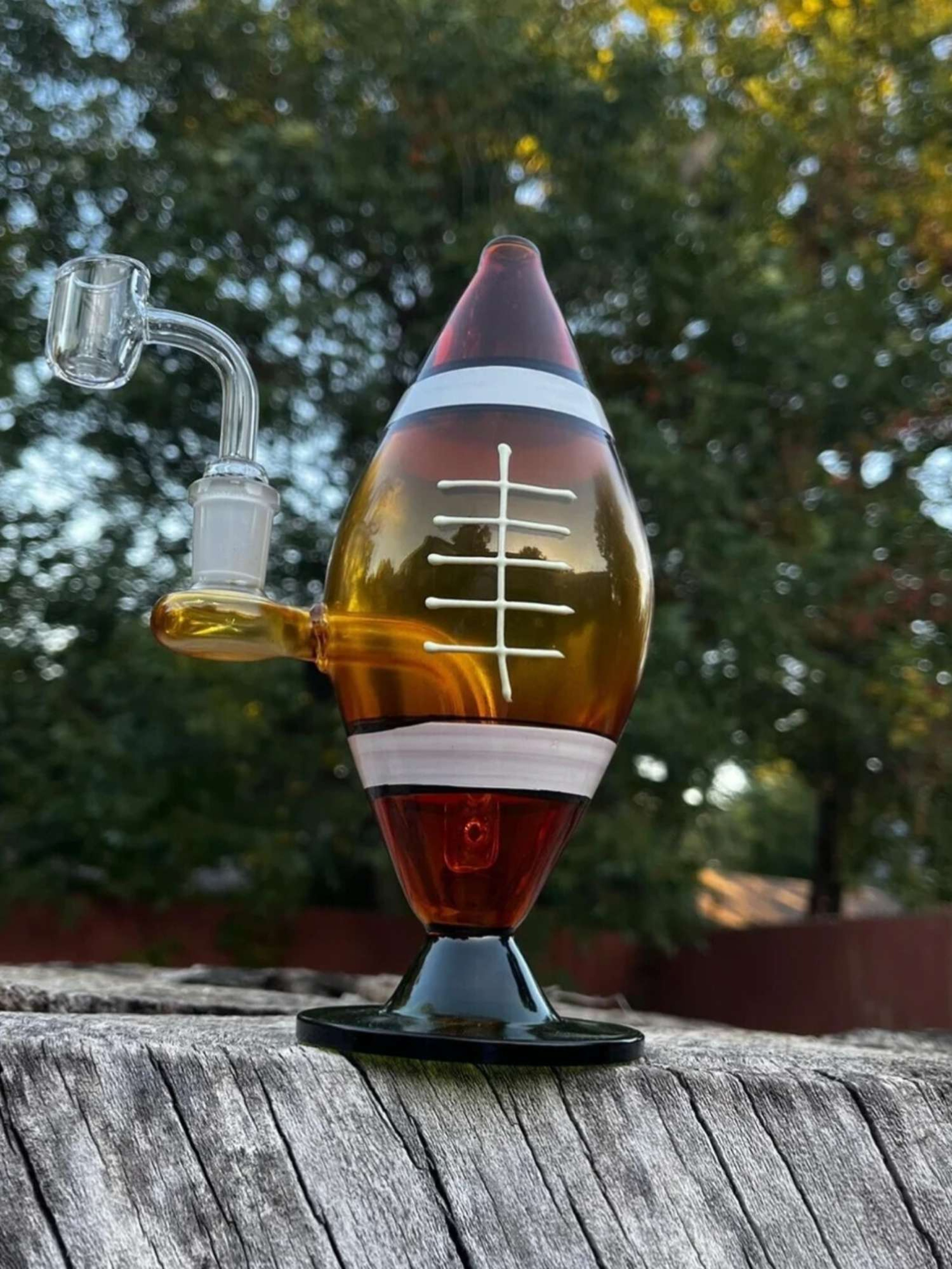 8" Mathematix GAME DAY FOOTBALL RIG Glows In Dark image 0