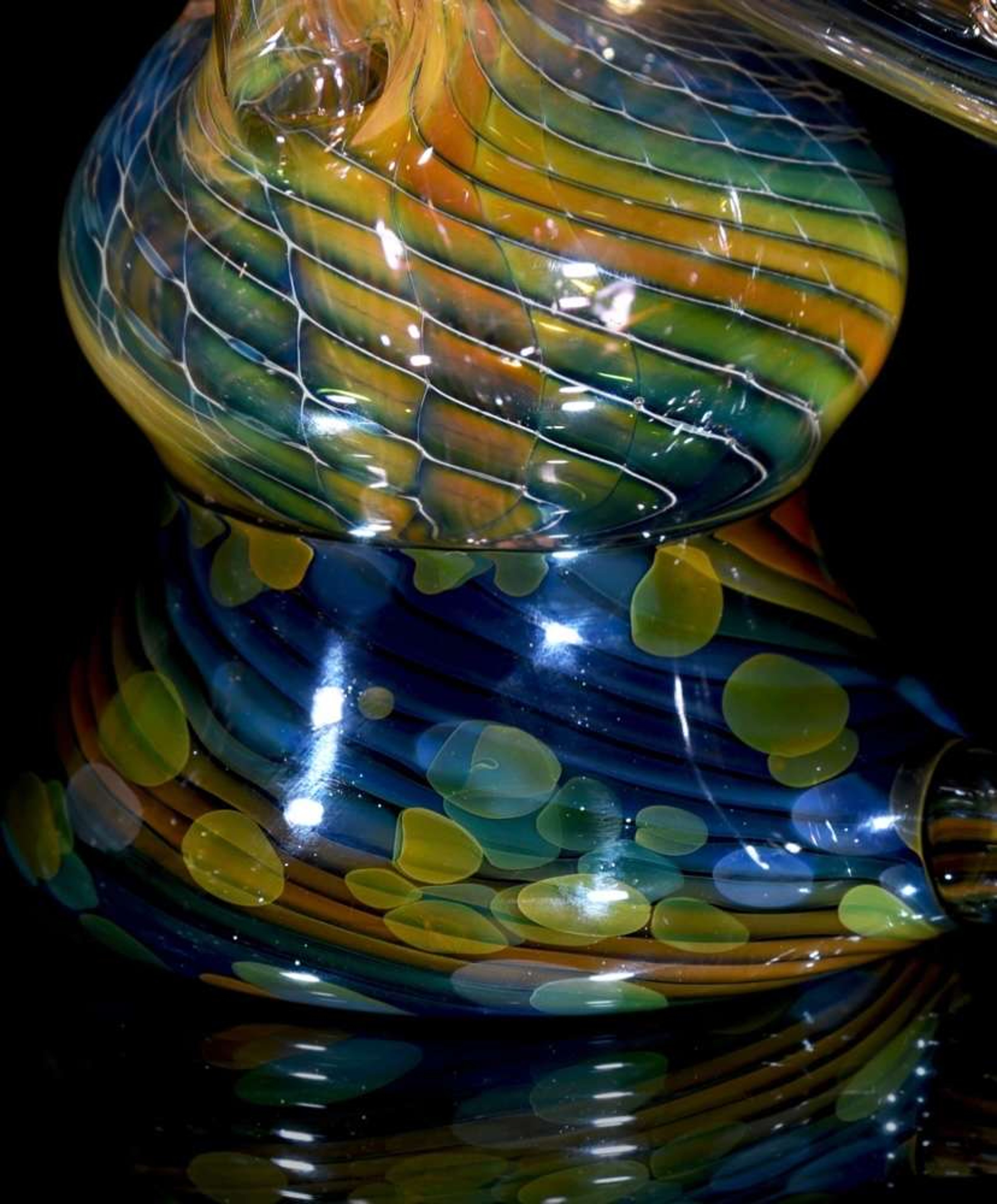jakersglass 14mm double uptake recycler image 0