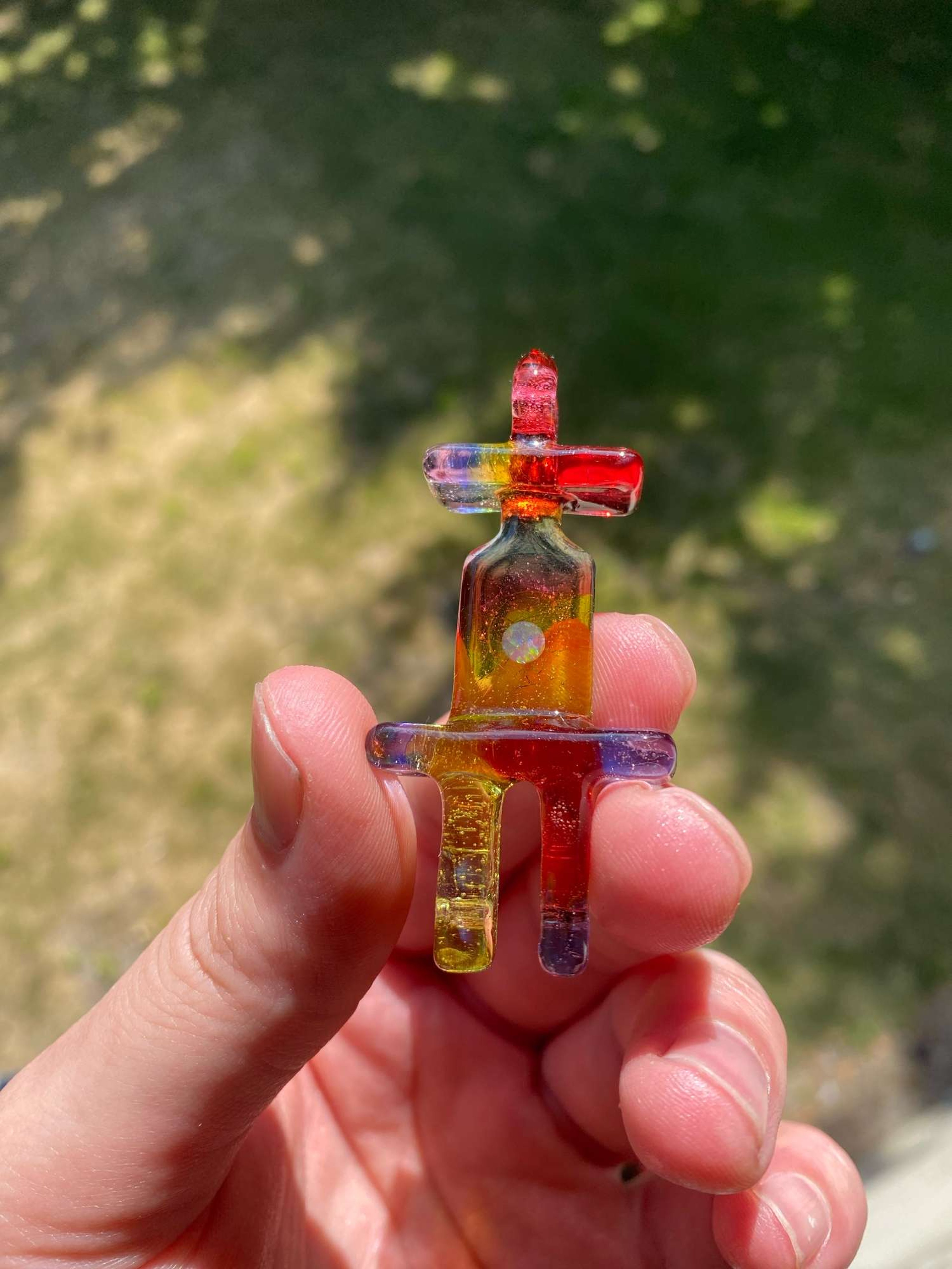 Just dew itGlass Plug pendant image 0