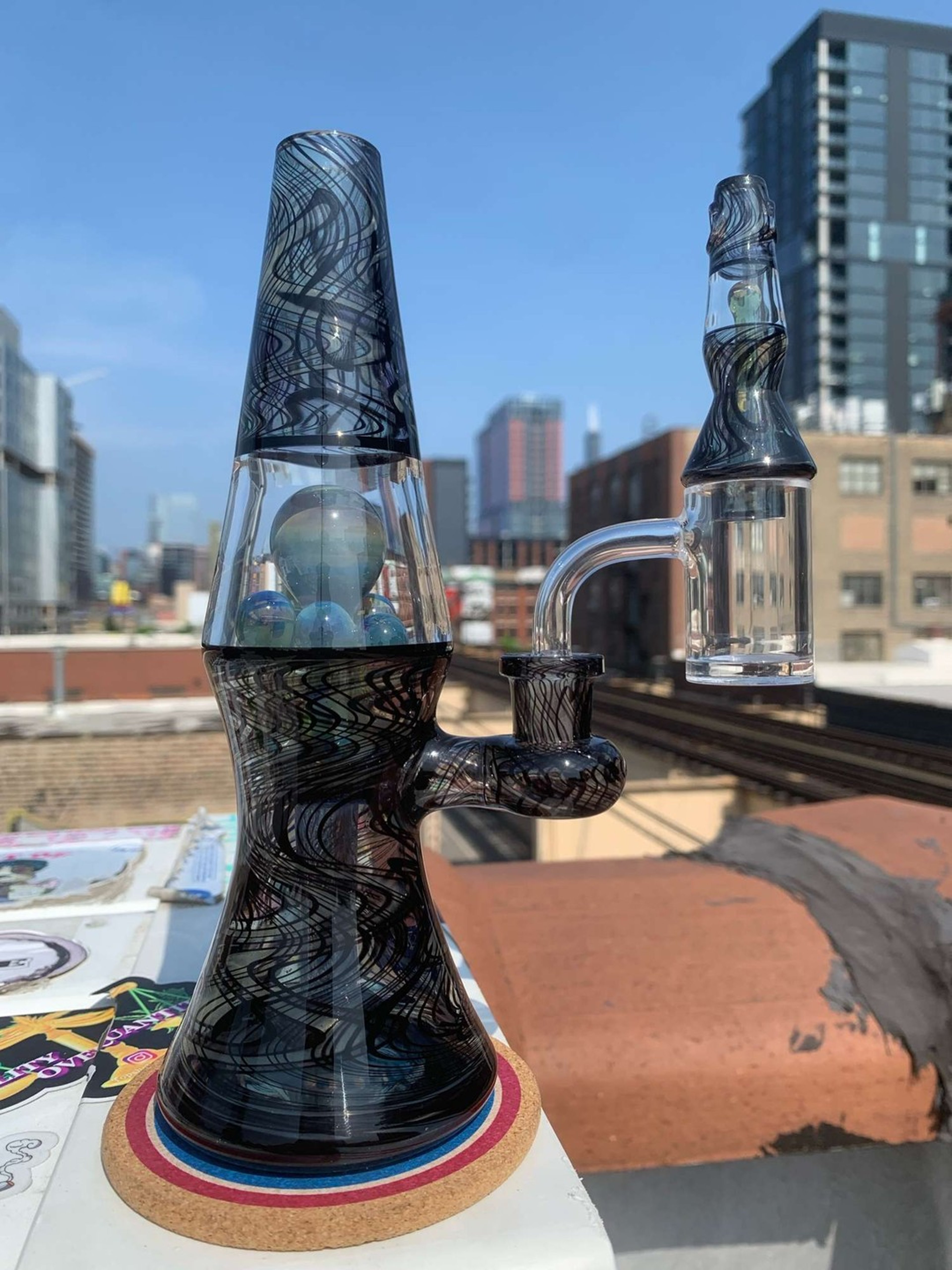 Bluegrass solo CFL Lamp and pendy cap image 0
