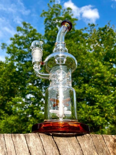 Preview pic of 12" Glass Recycler Rig 