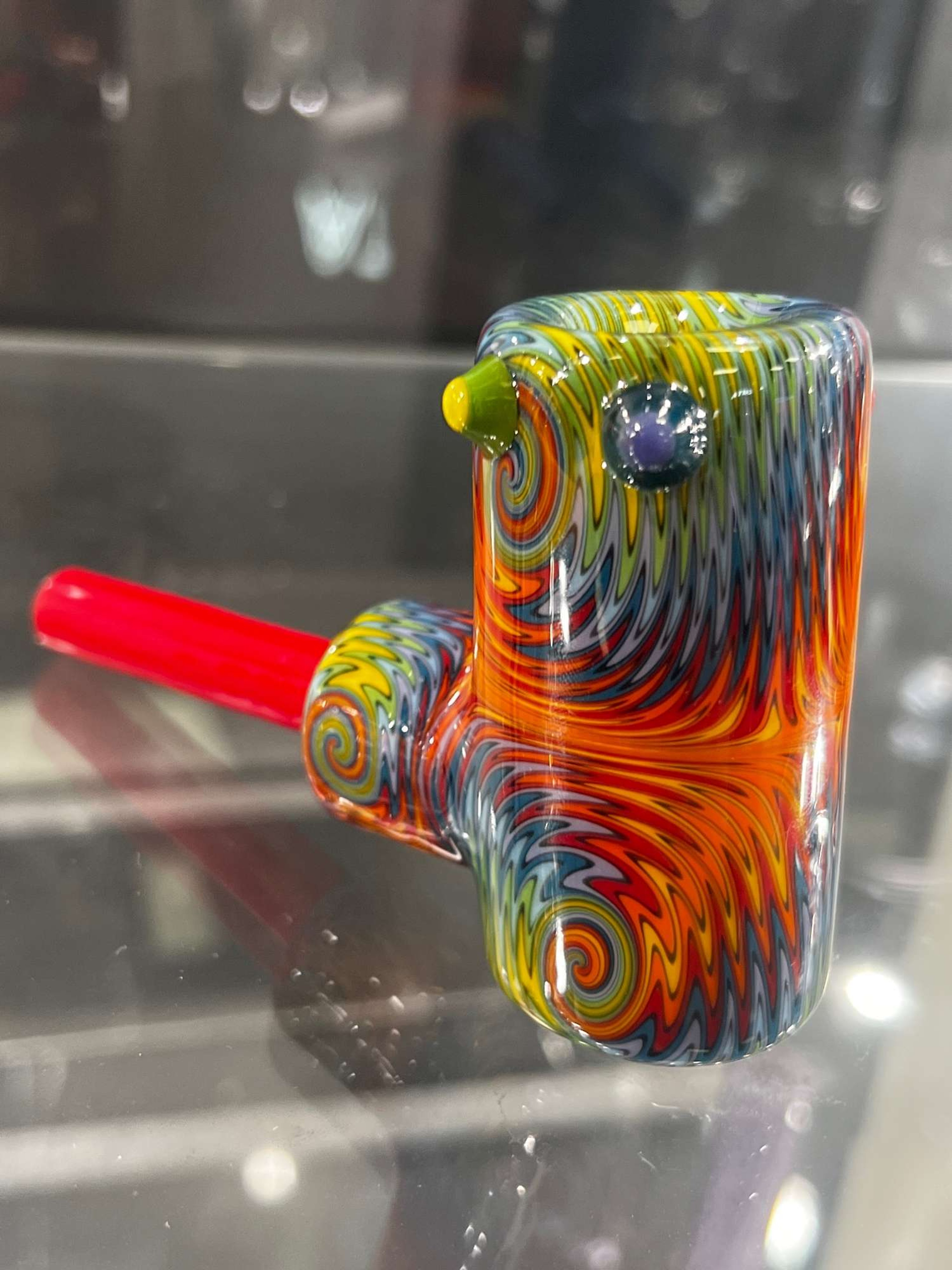 Jeff Spaga Corn Cob Style Glass Pipes image 0