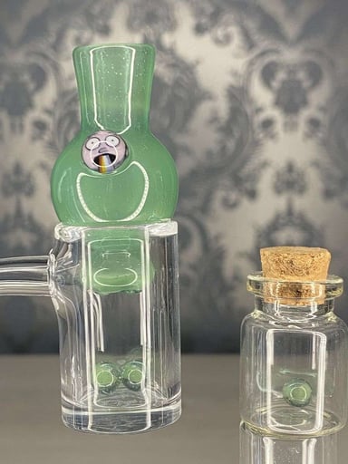 Preview pic of Morty spinner cap with matching pearls
