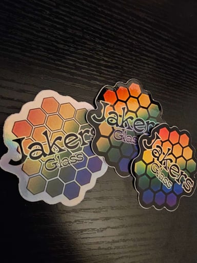 Preview pic of Jakers glass sticker pack