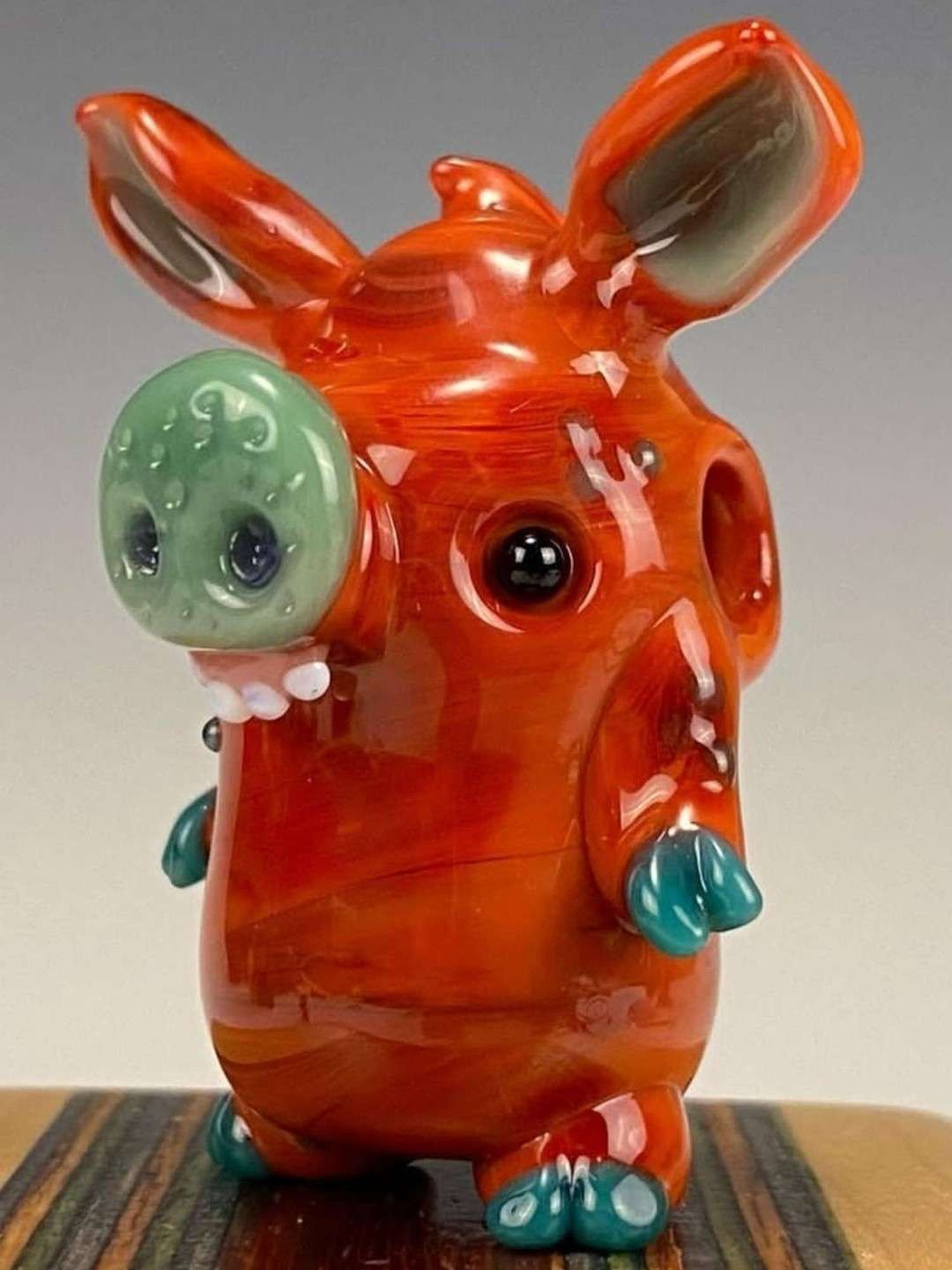 Piggy 🐷 pendant #2 made by Brandon Martin image 0