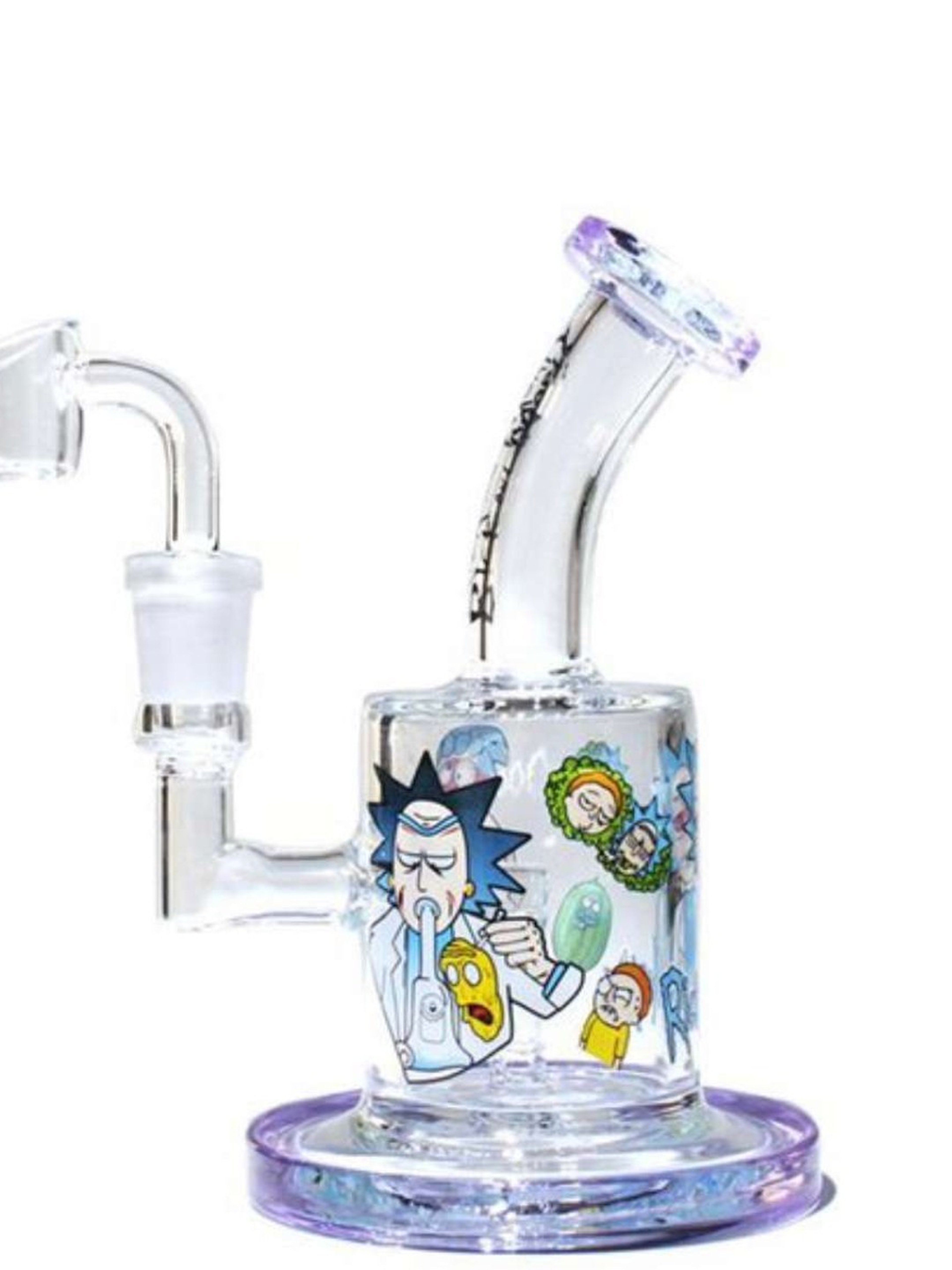 Purple cartoon 6.5inch Oil Rig image 0
