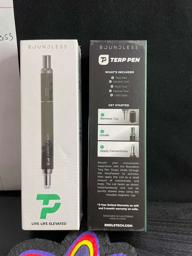 Preview pic of Boundless terp pen 