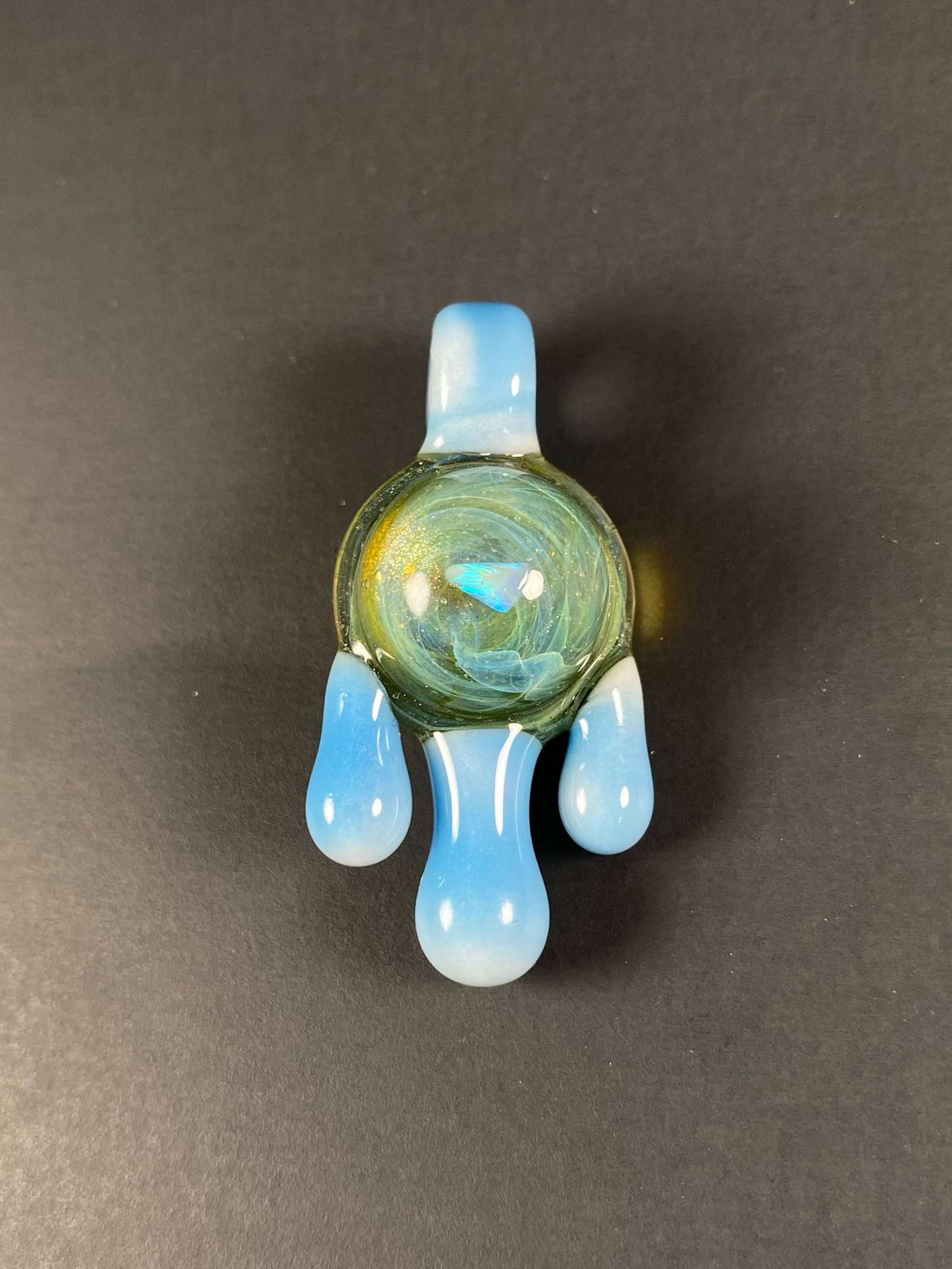 Preview pic of Earthy Opal drip pendant 