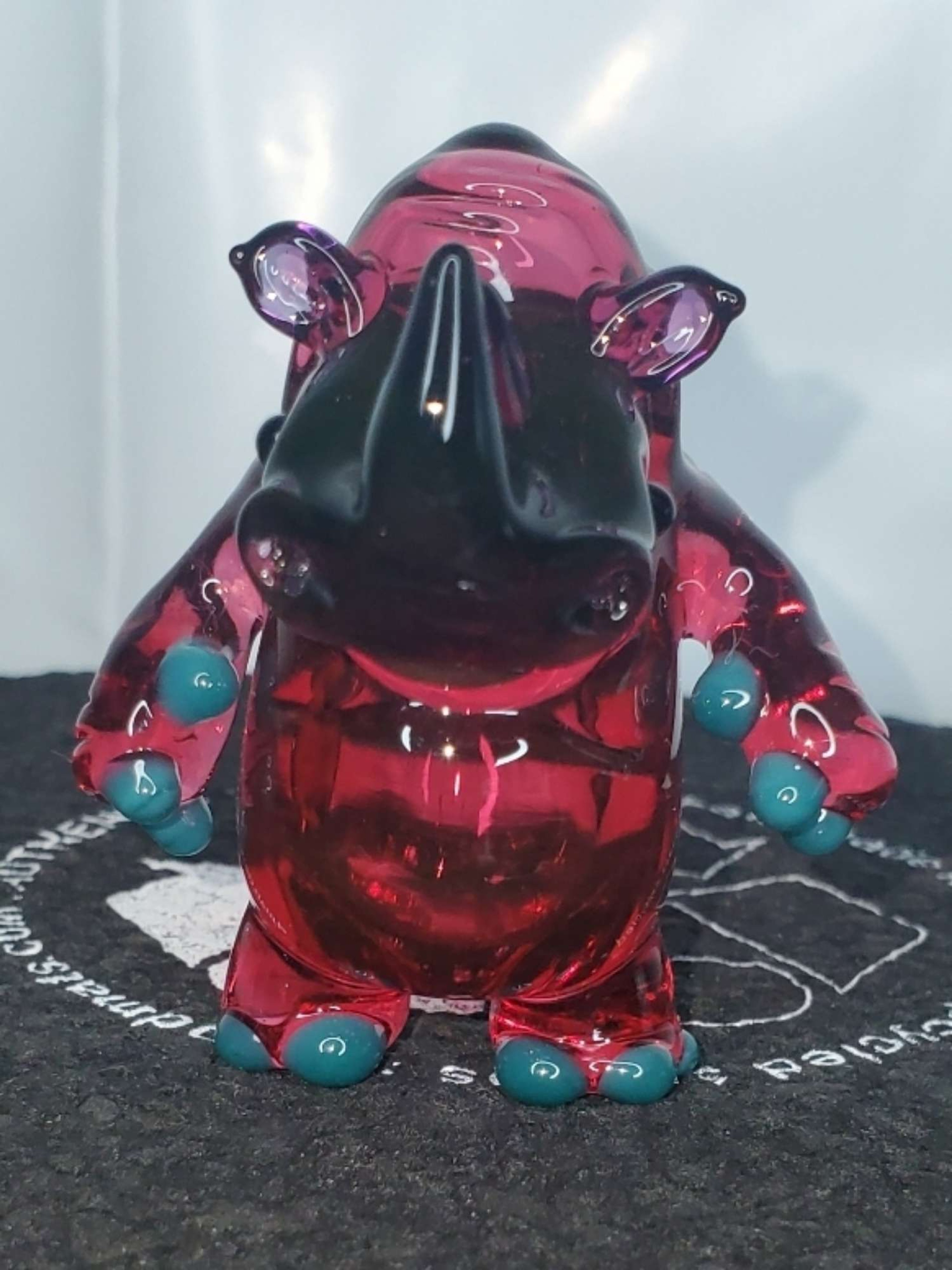 Rhino pendant by Brandon Martin image 0