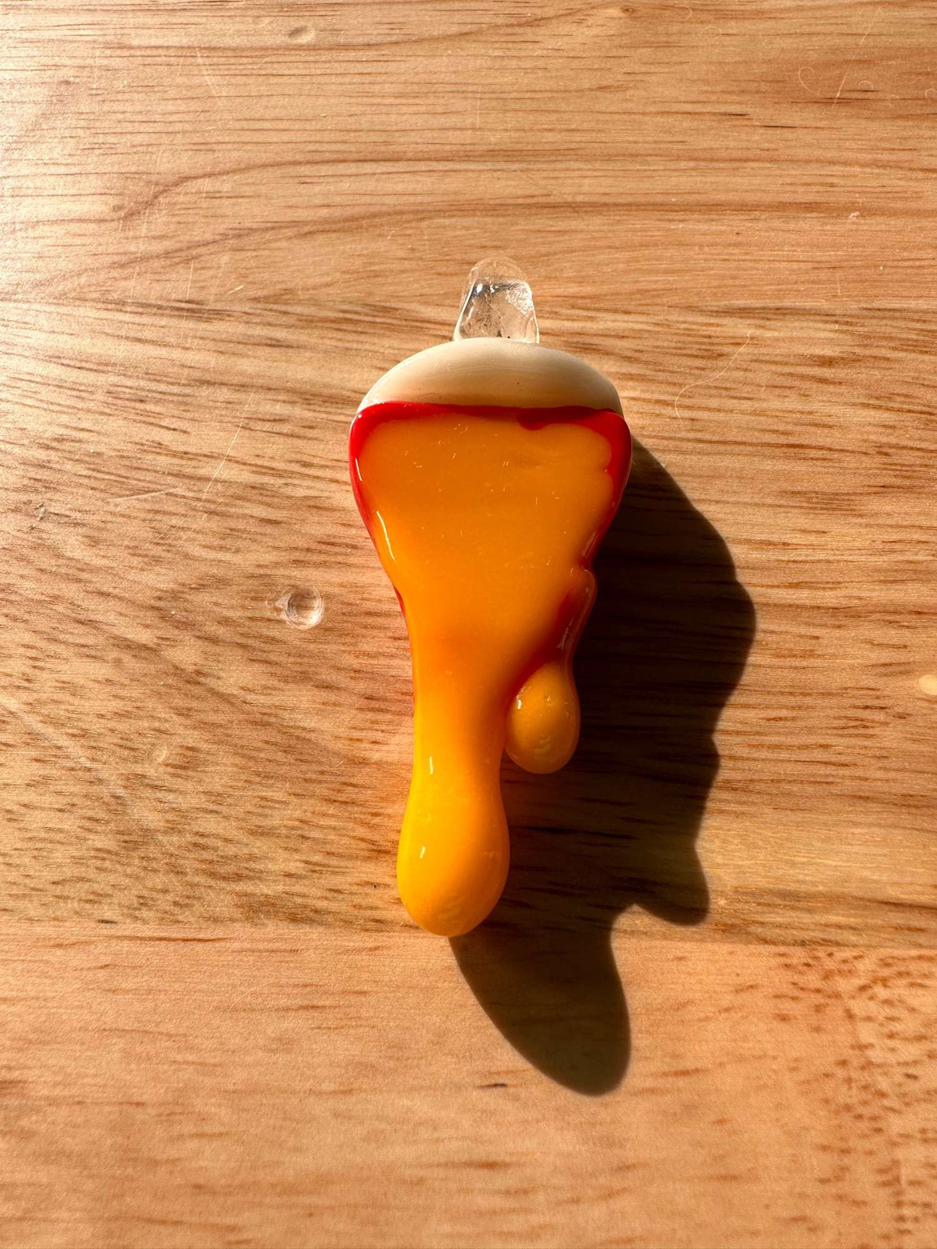 Preview pic of 904pizzaboy drip cheese slice pendent