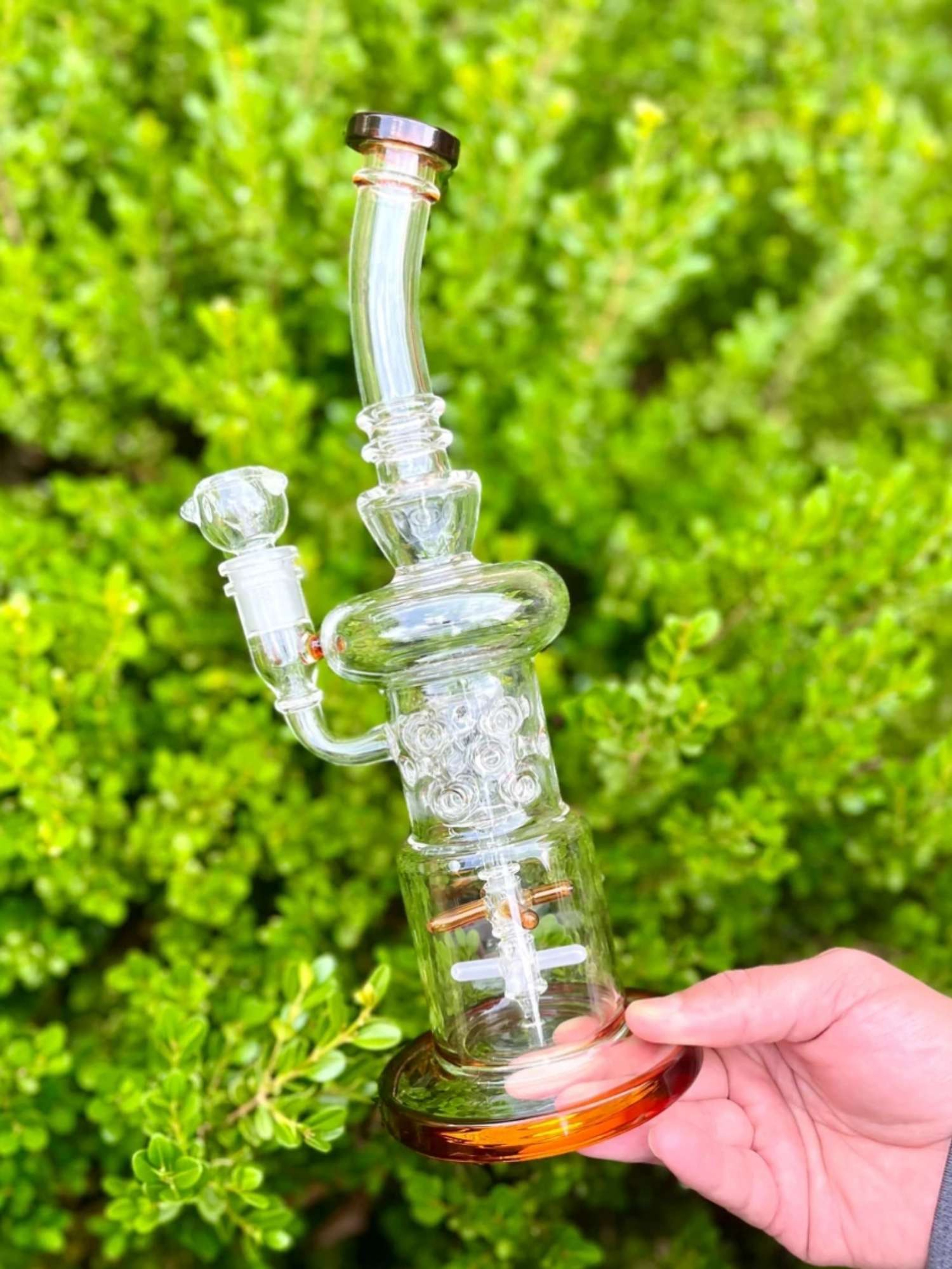 12″ Double Propeller Drum Water Pipe image 0