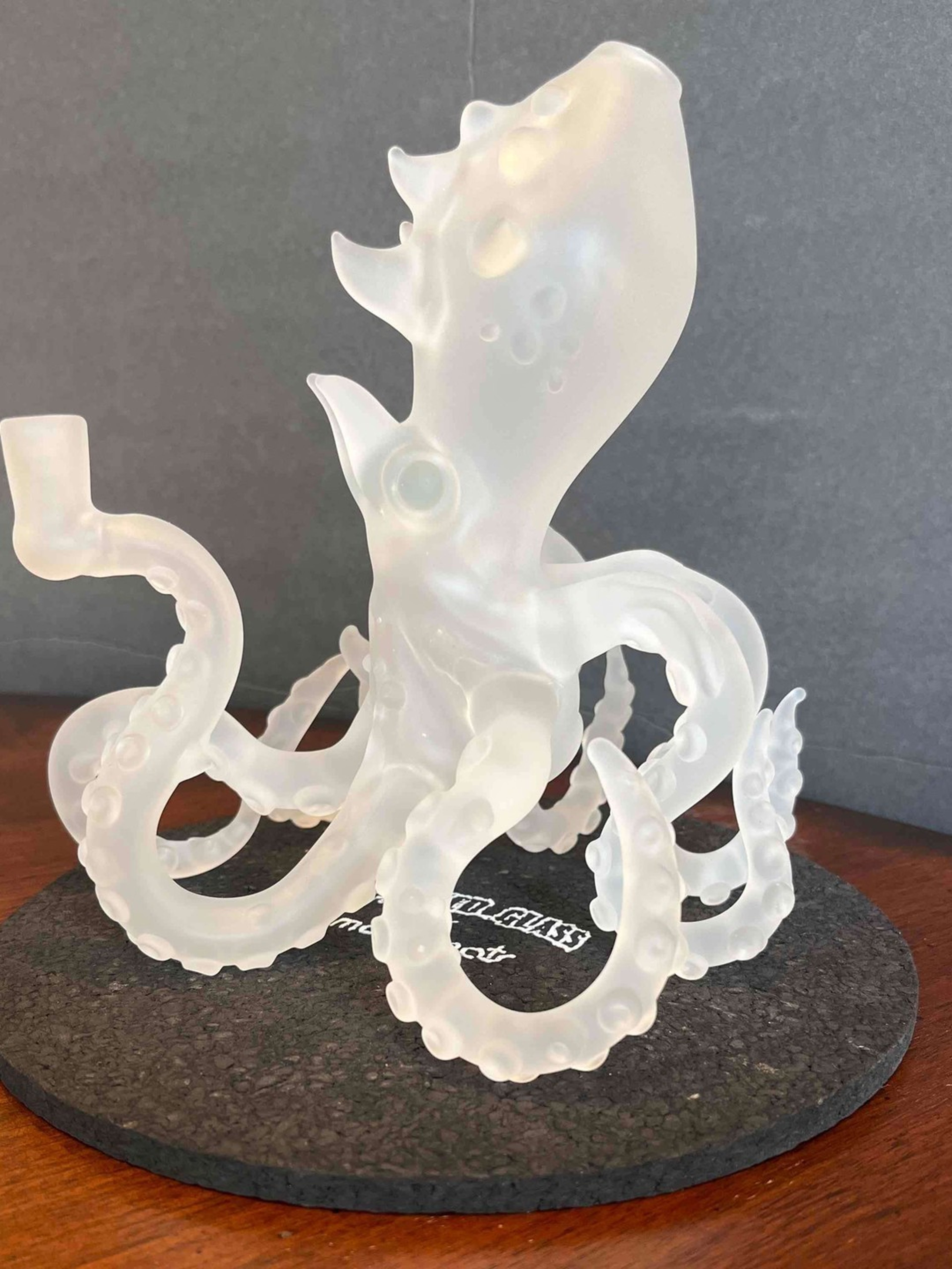 Preview pic of Wicked Glass Kraken 10mm Sandblasted with Matching Pendant