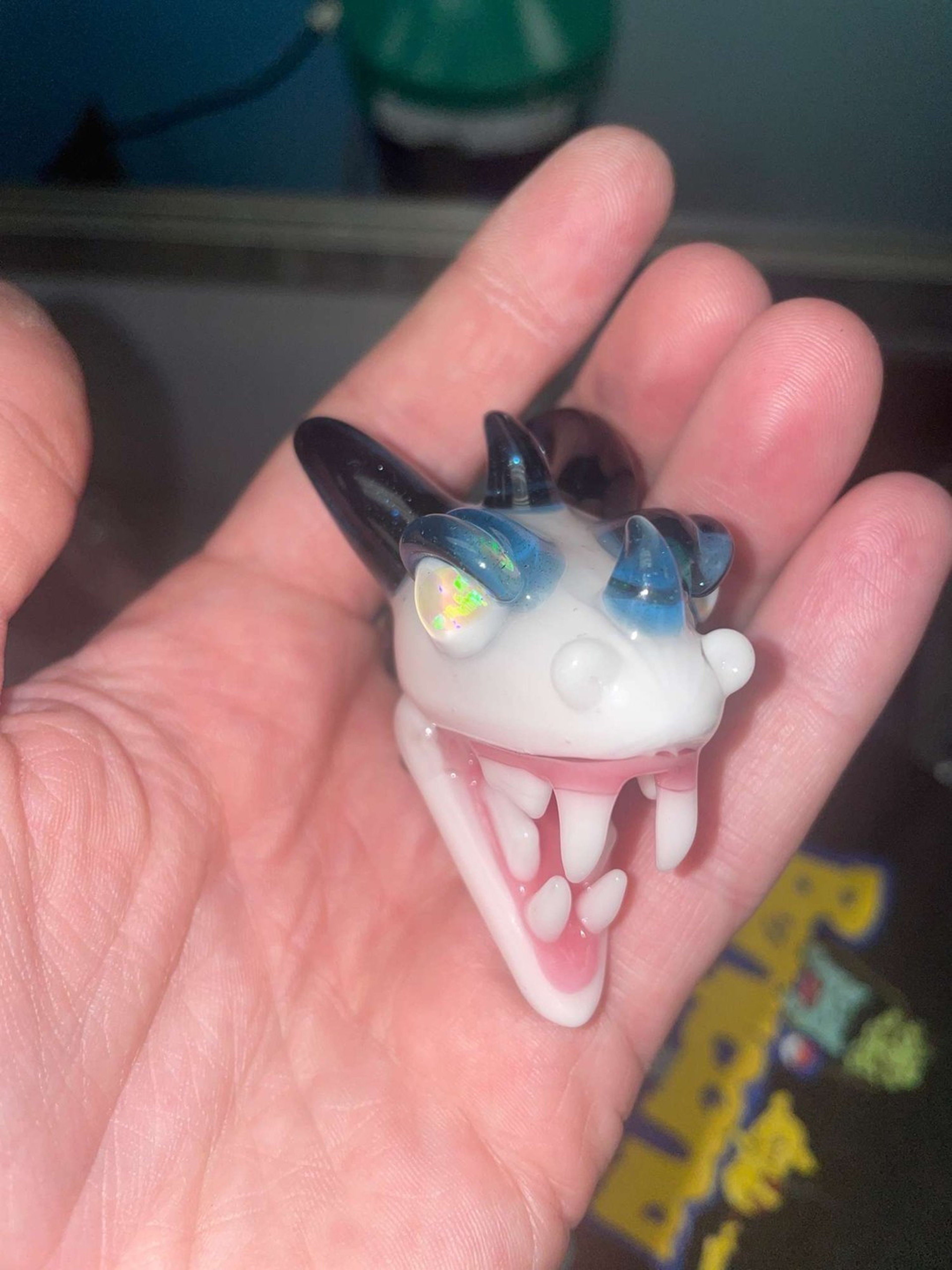 Scoz glass rare dragon pendant image 0
