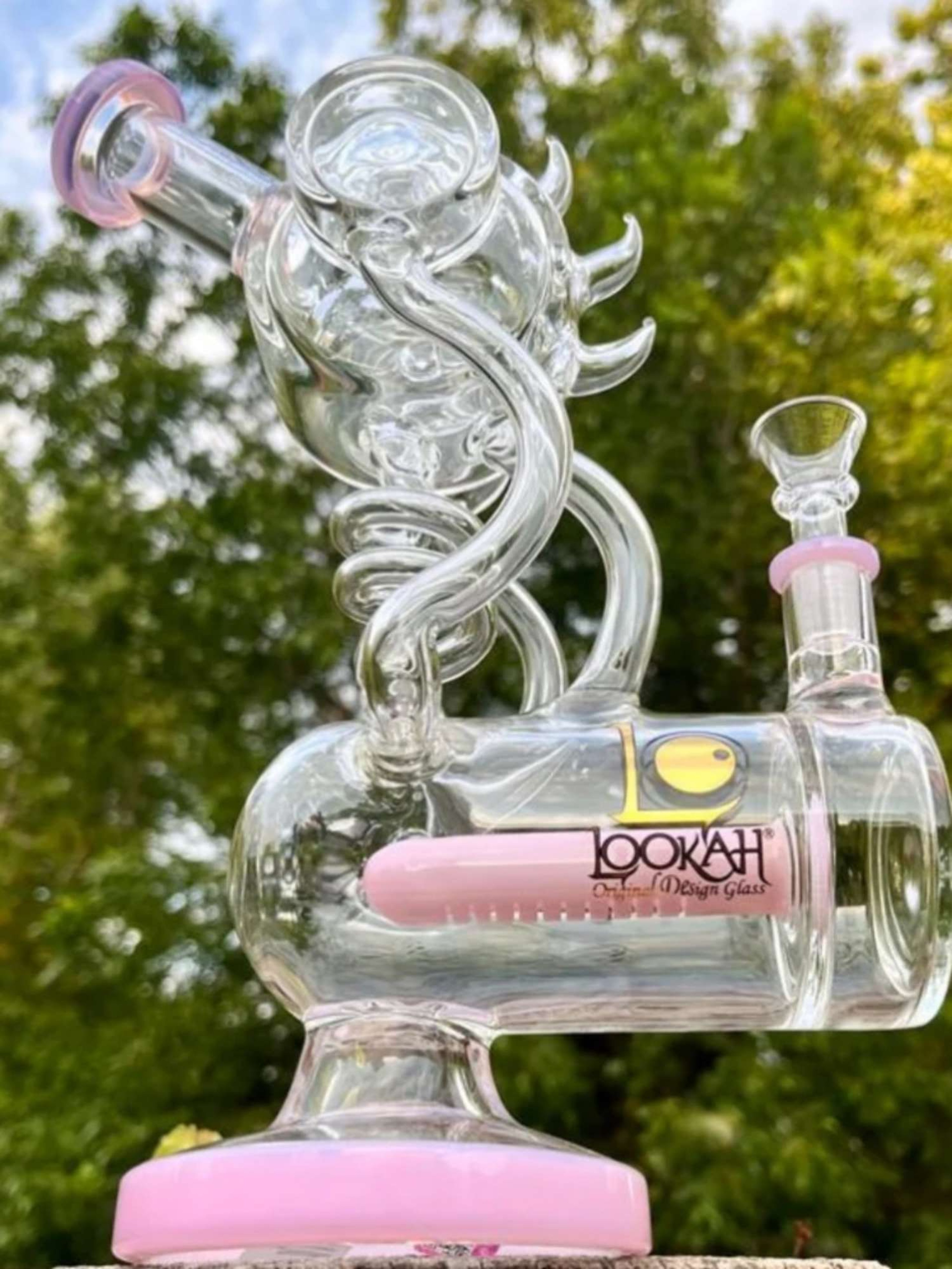 LOOKAH 12” Sunbird Bong Water Pipe & Rig image 0