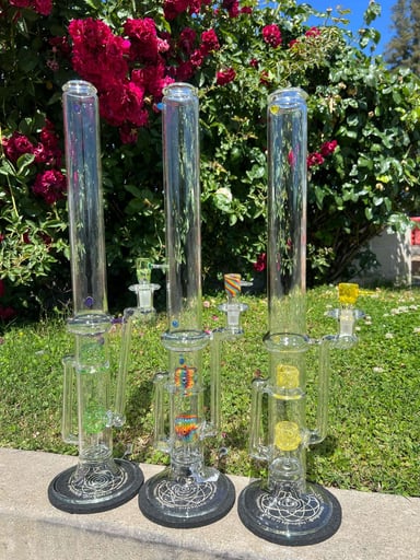 Preview pic of Asian kevin Glass x Raleigh Glass Factory Tube Recycler