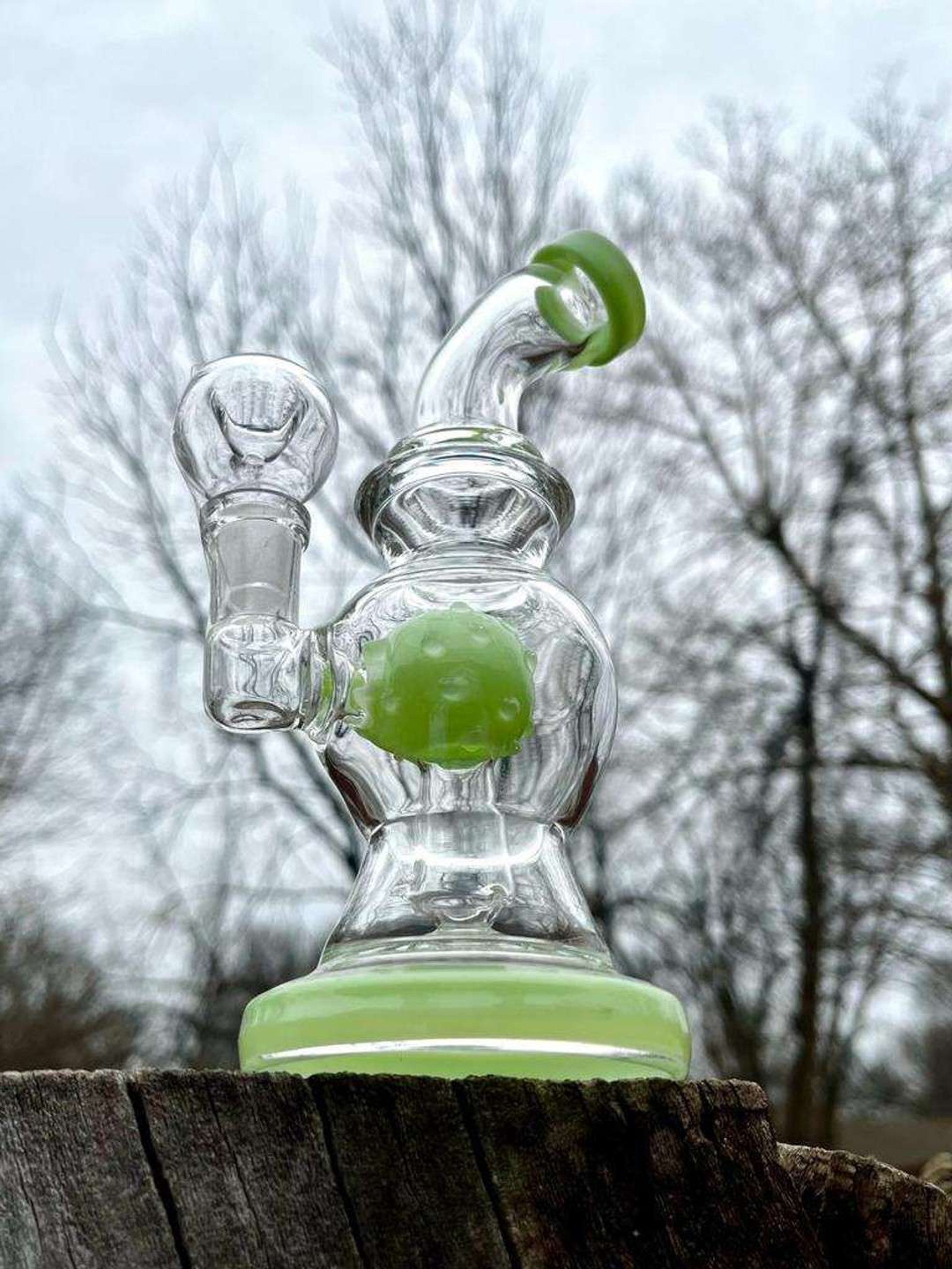 Preview pic of 6 inch Glass Bubbler