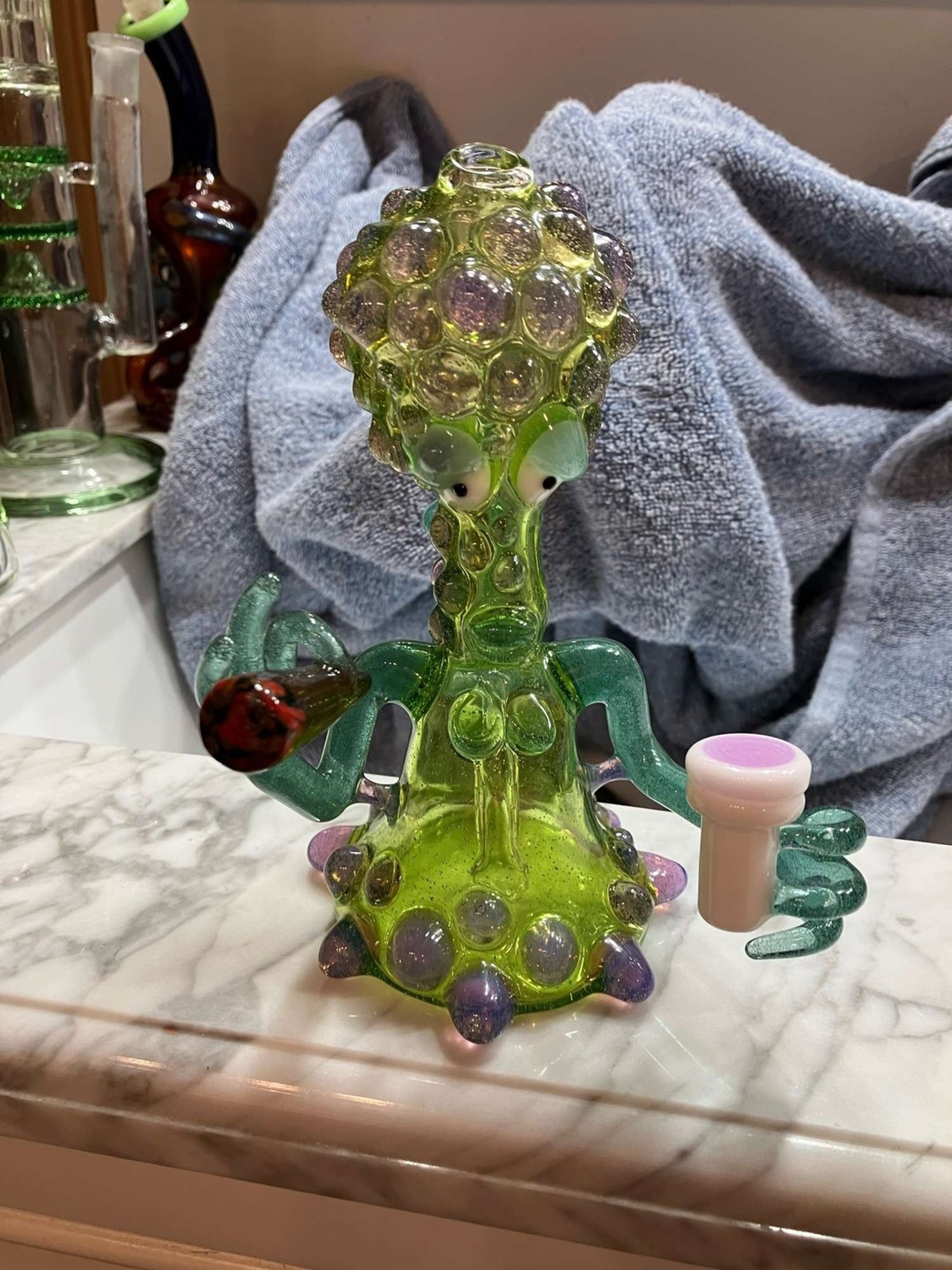 Puffglass- double cup and J roger image 0