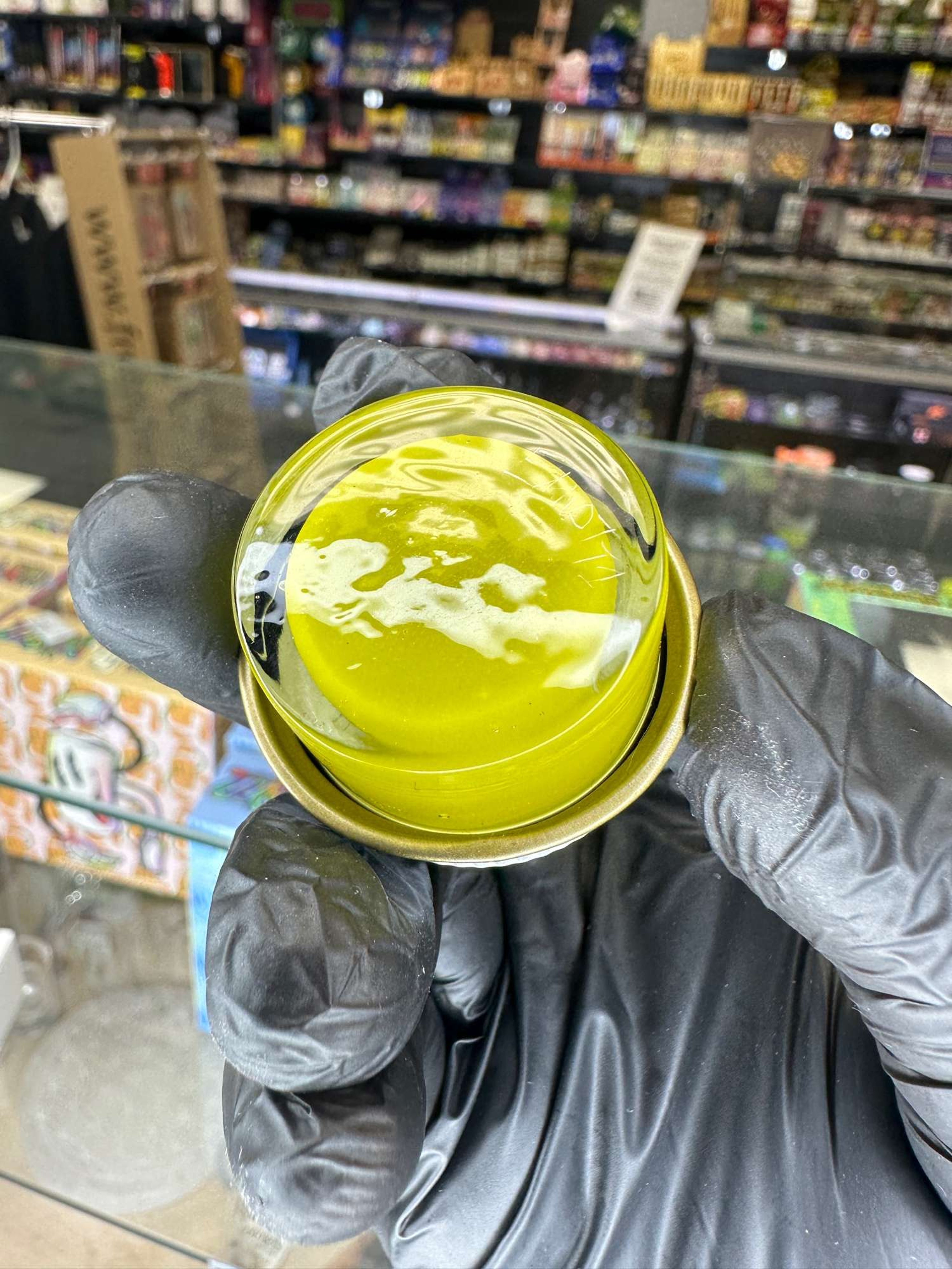 Empty1 Glass Jars(yellow) image 0