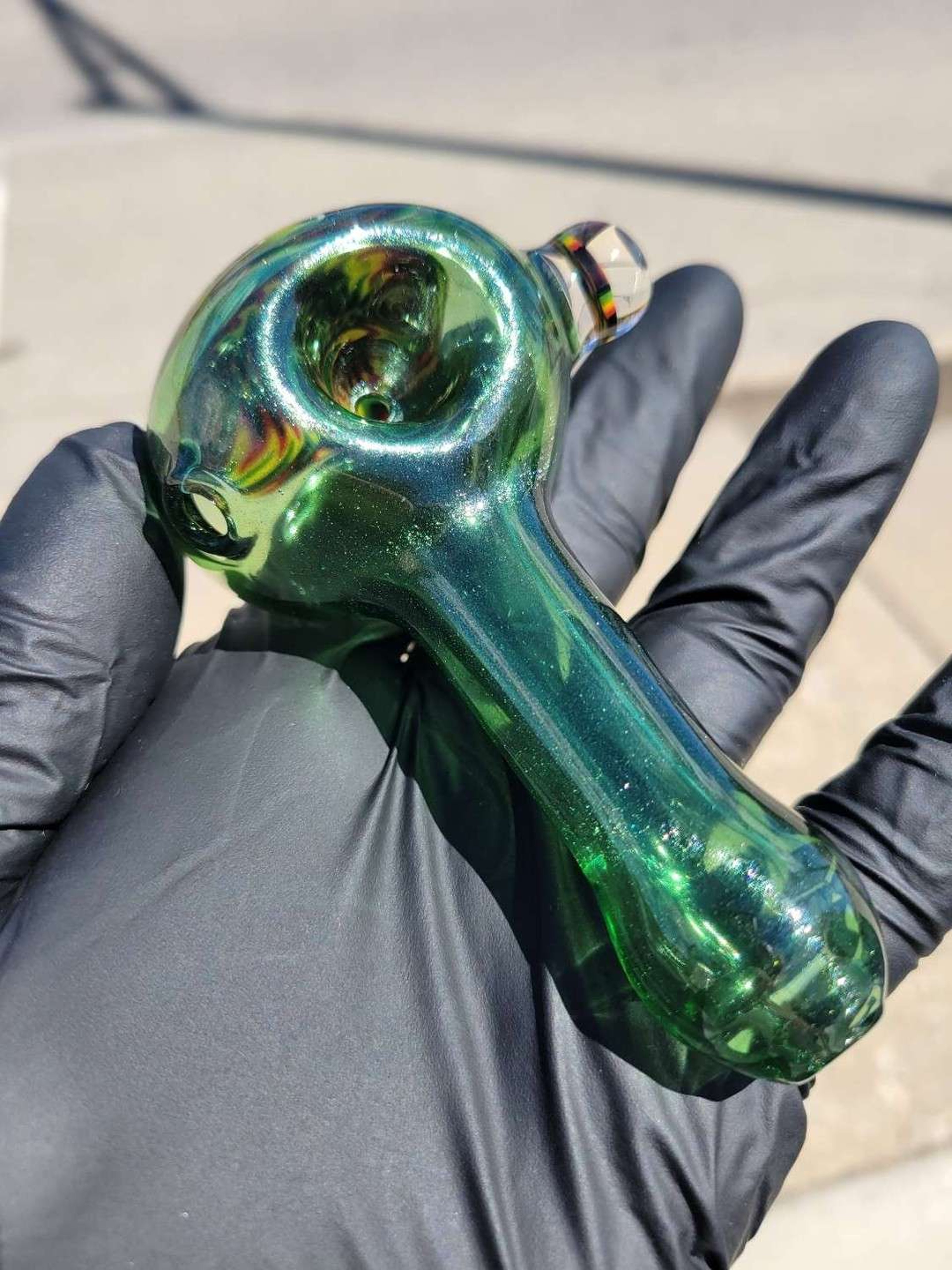 Fogz Glass Rasta Spoon image 0
