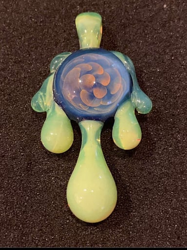 Preview pic of Chevelle glass Fumed implosion slyme drip pendy